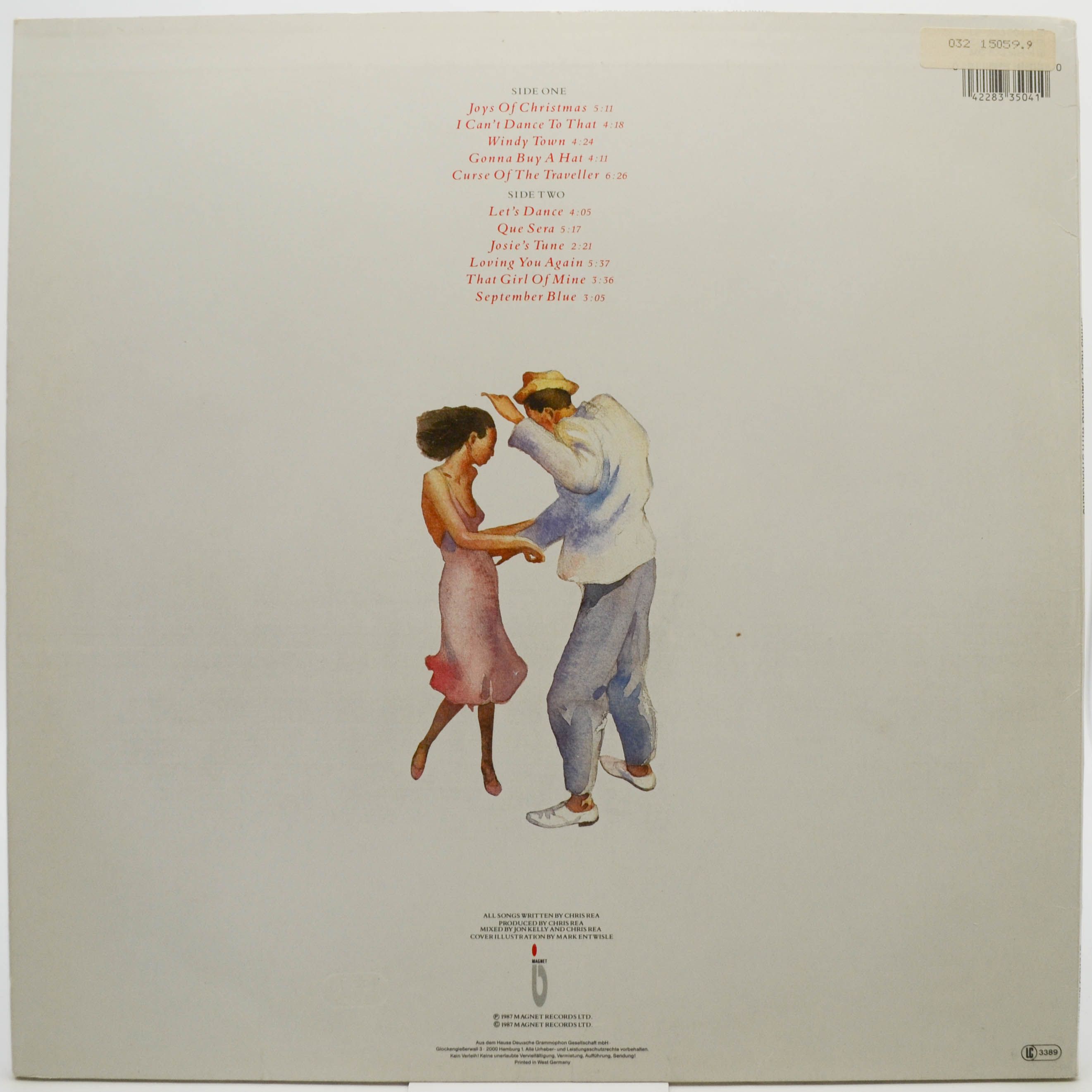 Chris Rea — Dancing With Strangers, 1987