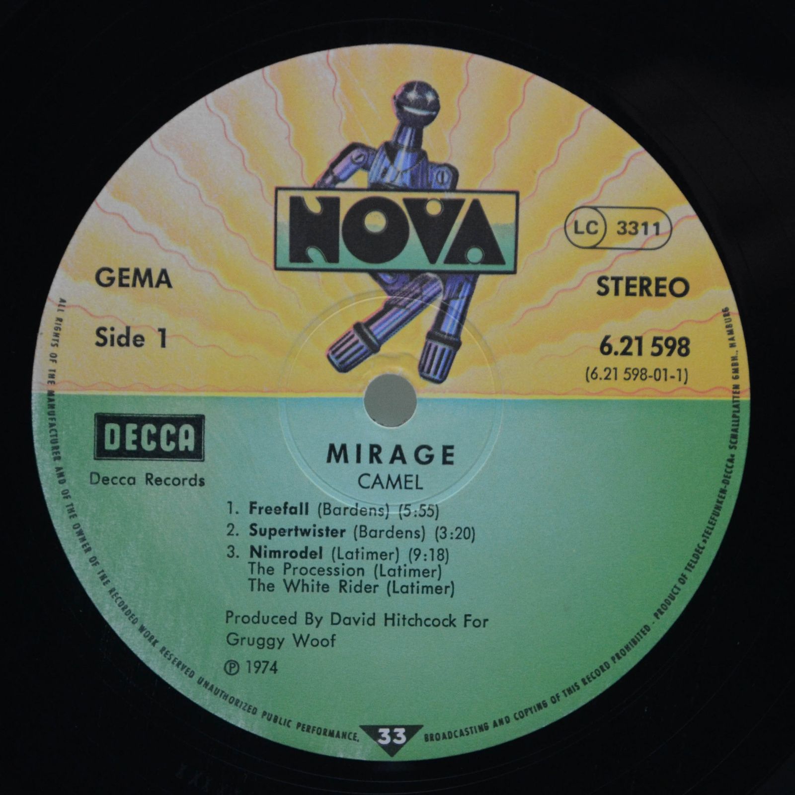 Camel — Mirage, 1974