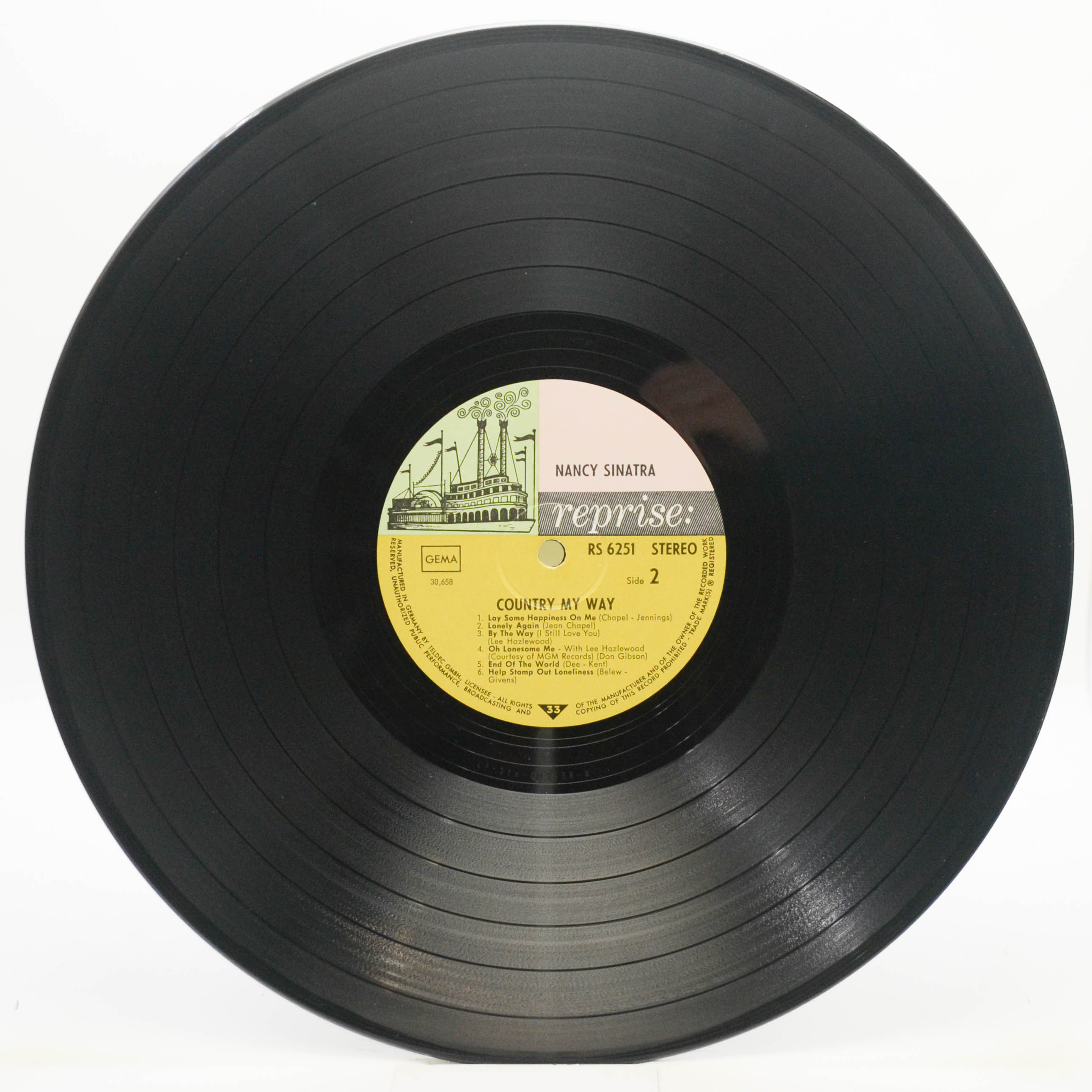 Виниловая пластинка Nancy Sinatra — Country, My Way, 1967