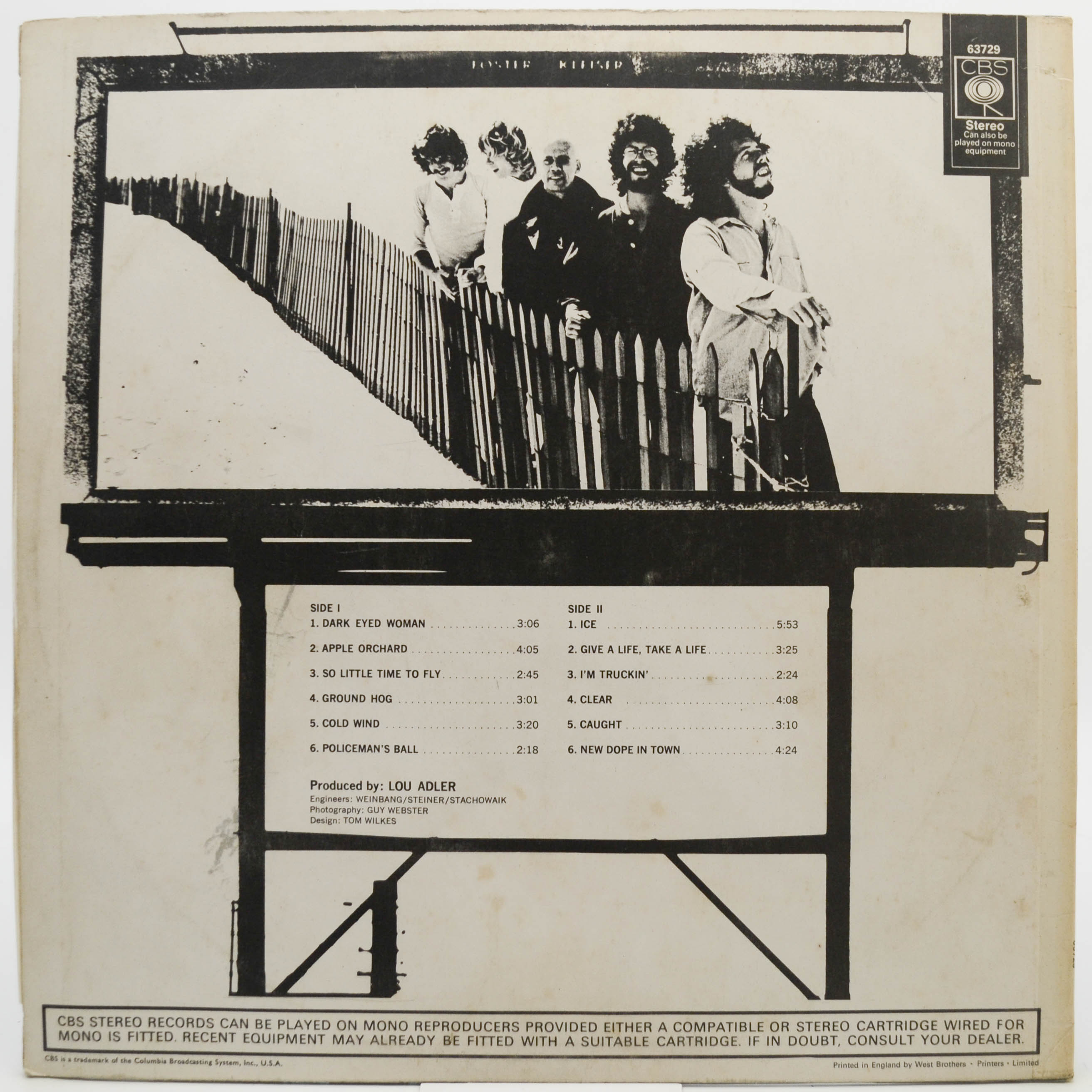 Spirit — Clear (UK), 1969