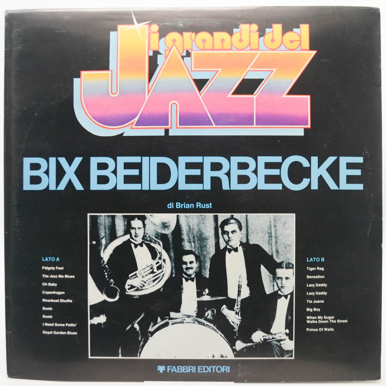 Виниловая пластинка Bix Beiderbecke — Bix Beiderbecke (booklet), 1982