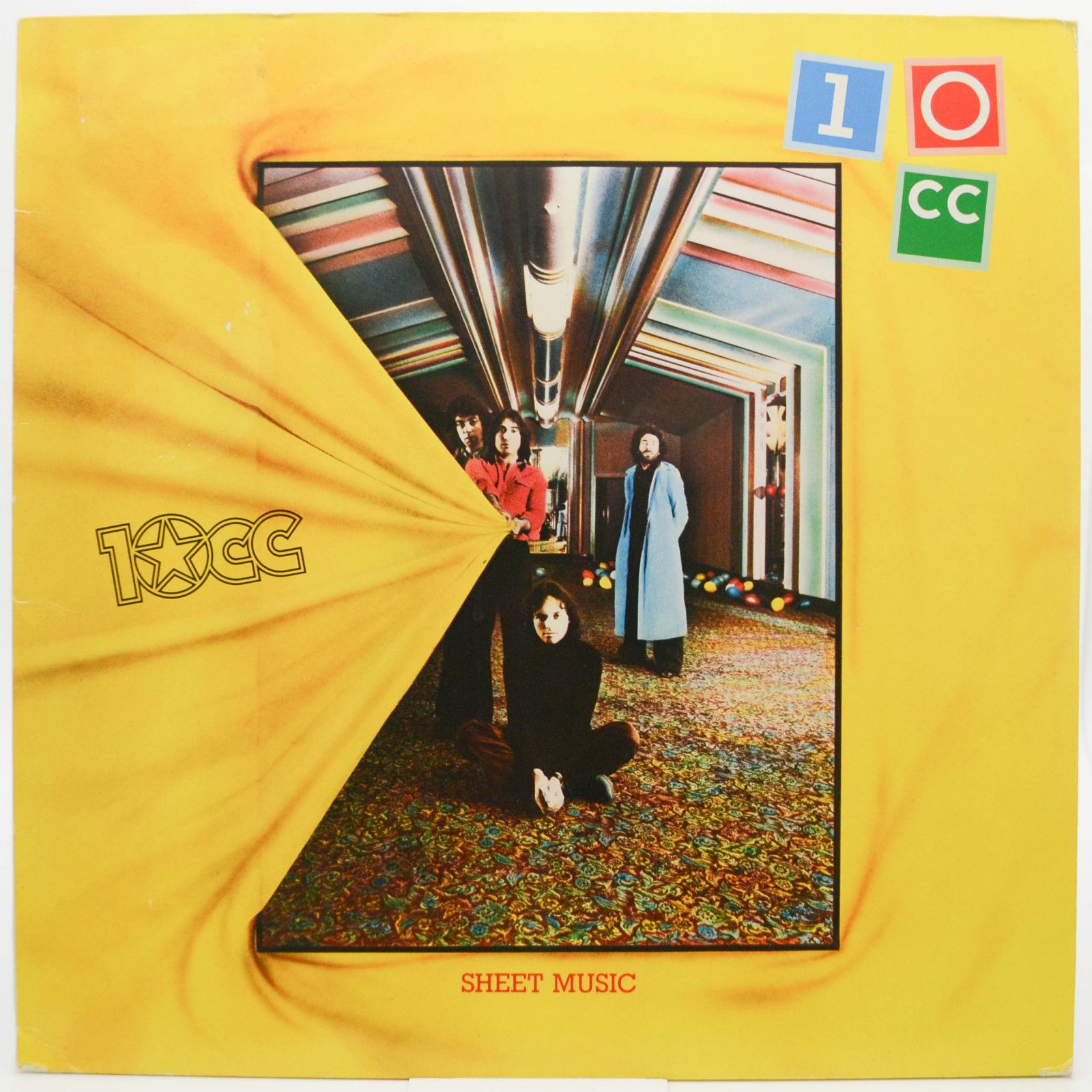 Виниловая пластинка 10cc — Sheet Music, 1974