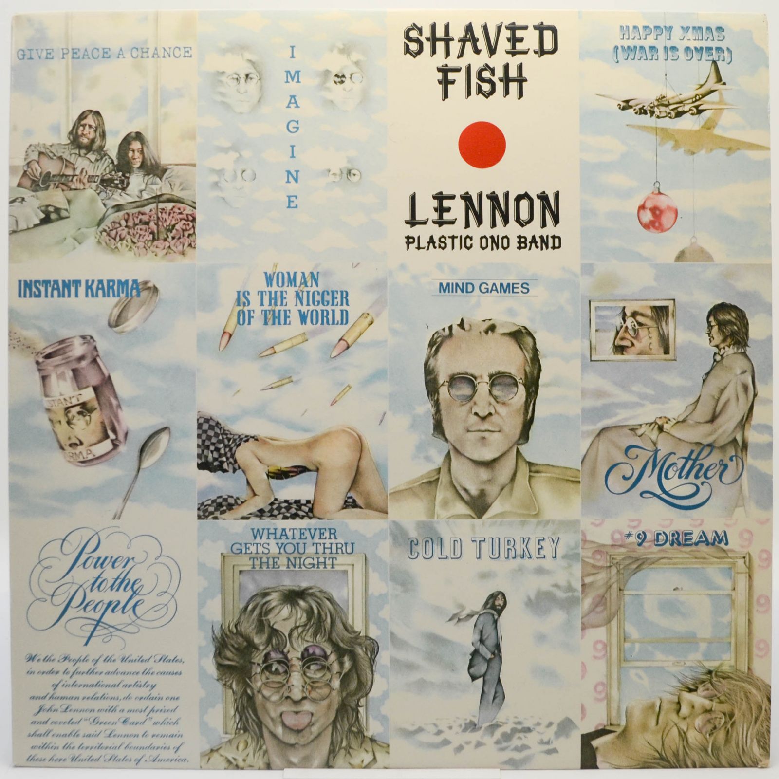 Lennon, Plastic Ono Band — Shaved Fish, 1975