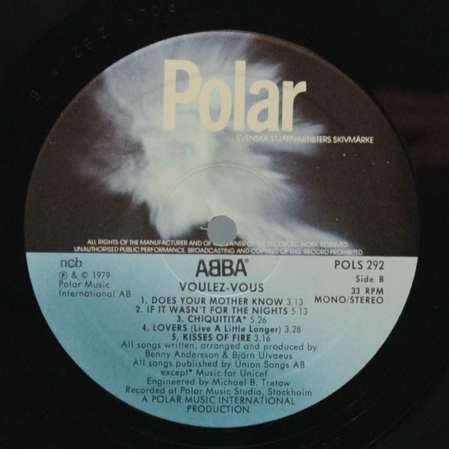 ABBA — Voulez-Vous (1-st, Sweden), 1979