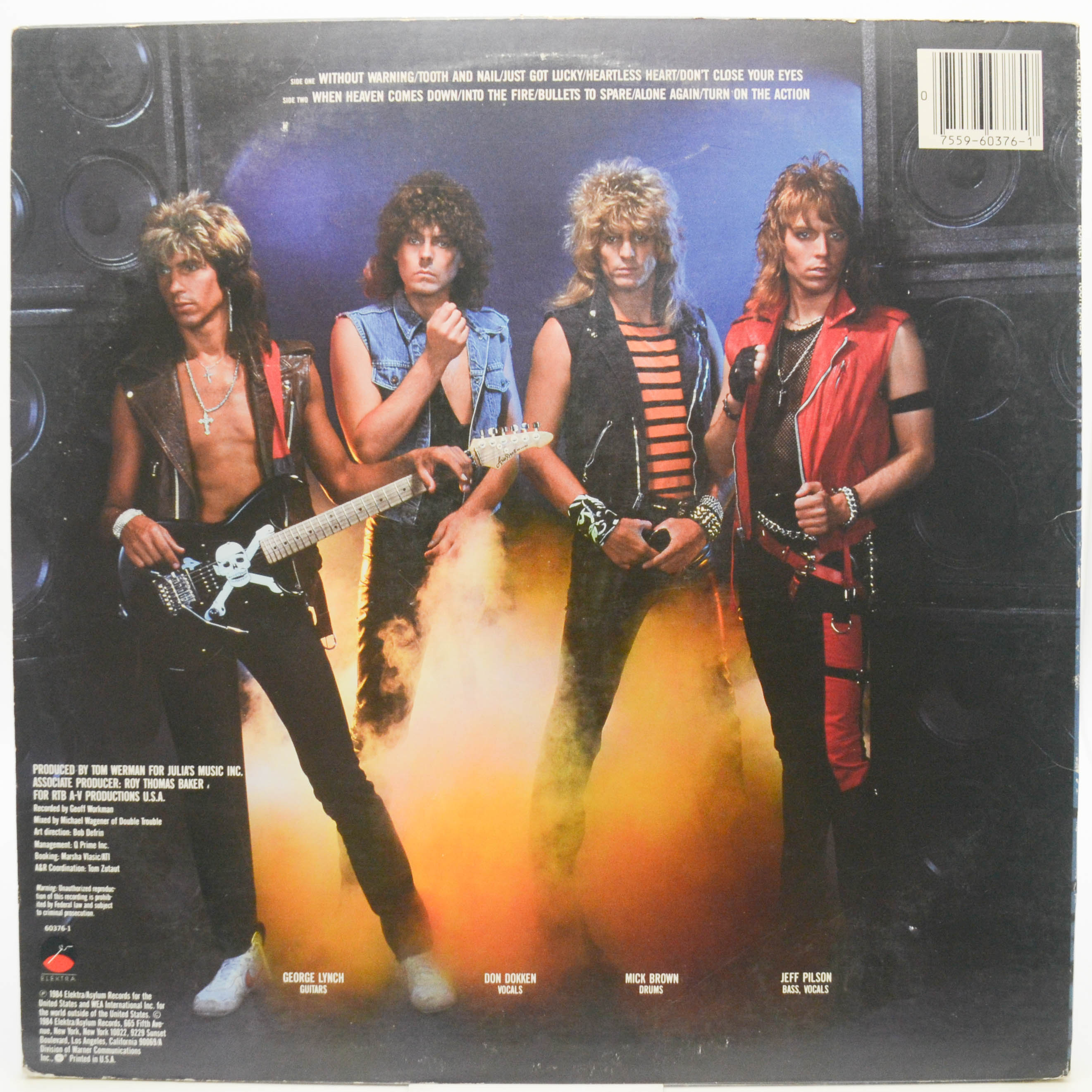 Виниловая пластинка Dokken — Tooth And Nail (1-st, USA), 1984