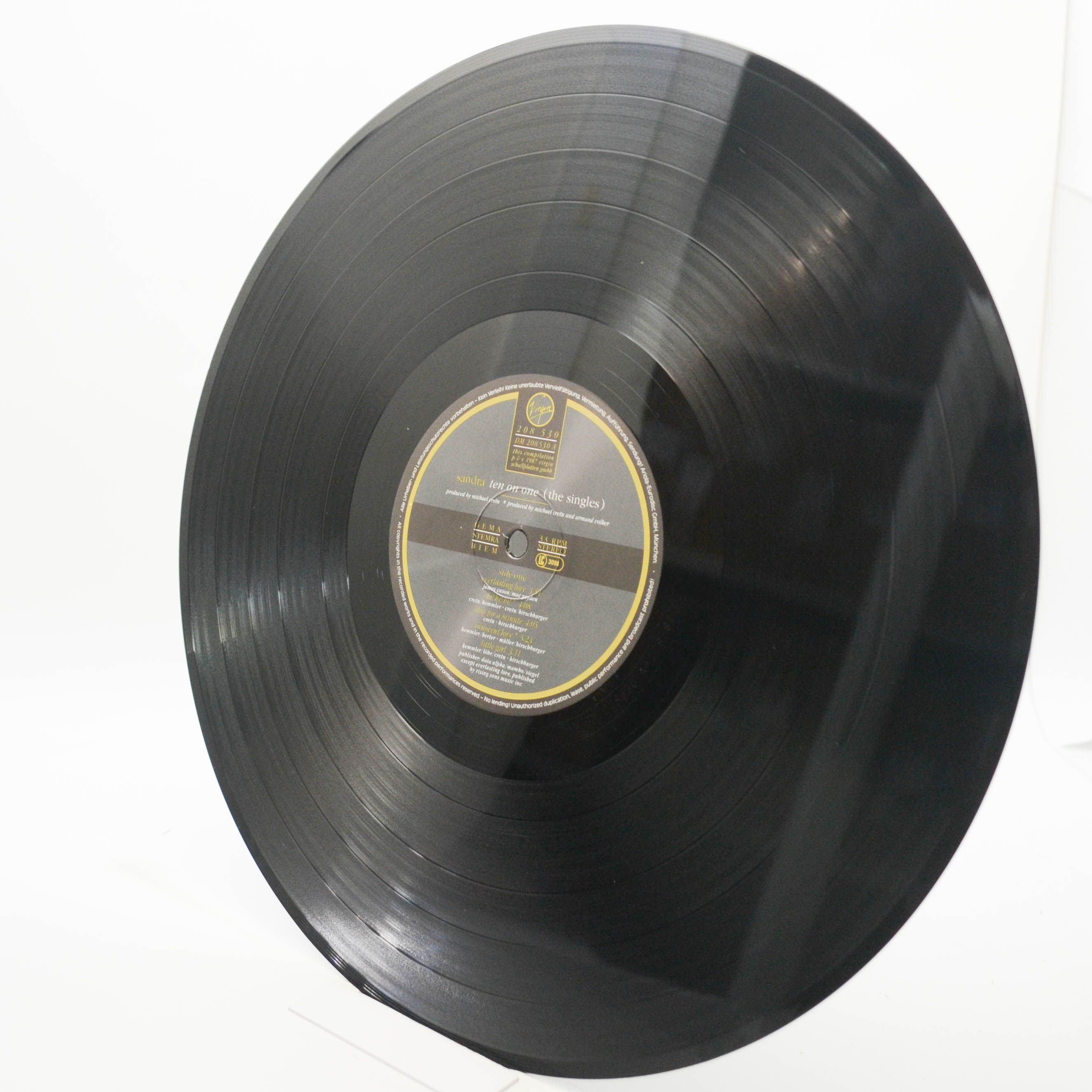 Sandra — Ten On One (The Singles), 1987