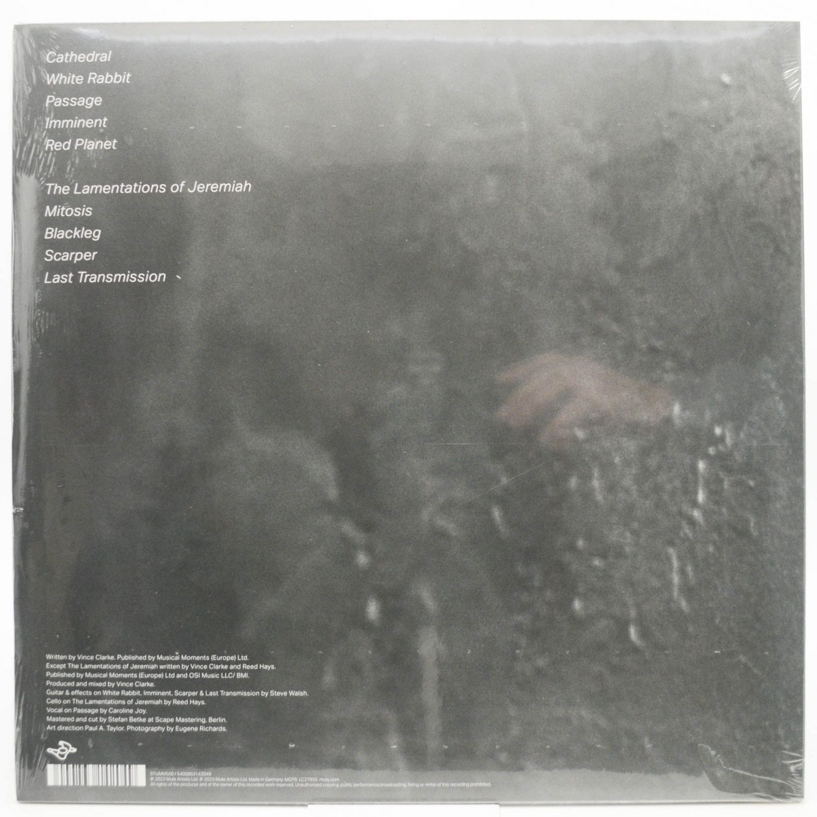 Виниловая пластинка Vince Clarke — Songs Of Silence, 2023