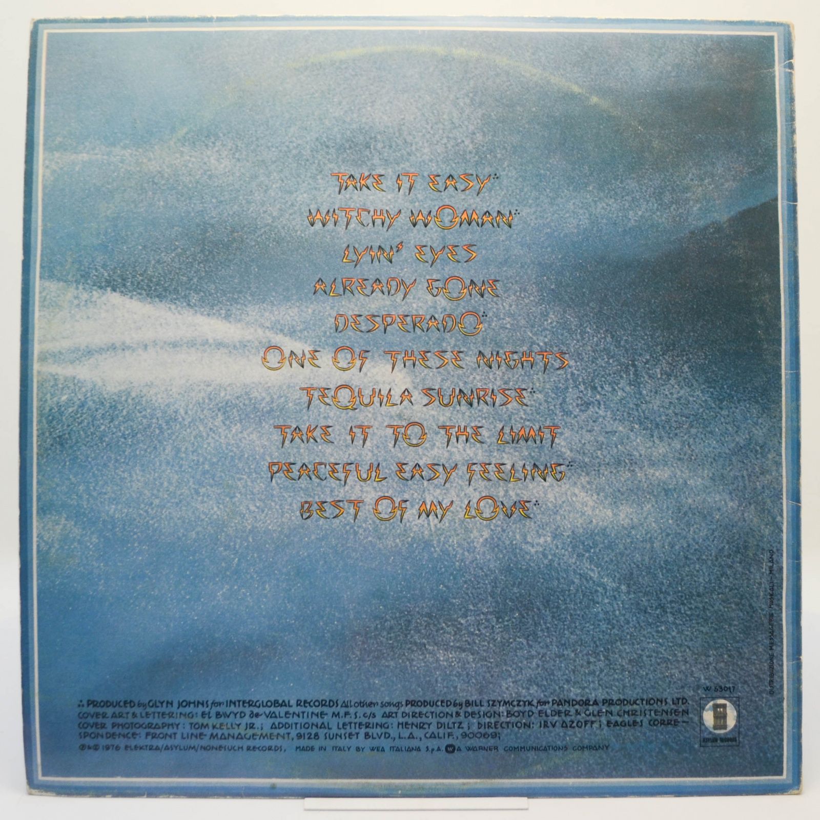 Eagles — Their Greatest Hits 1971-1975, 1976