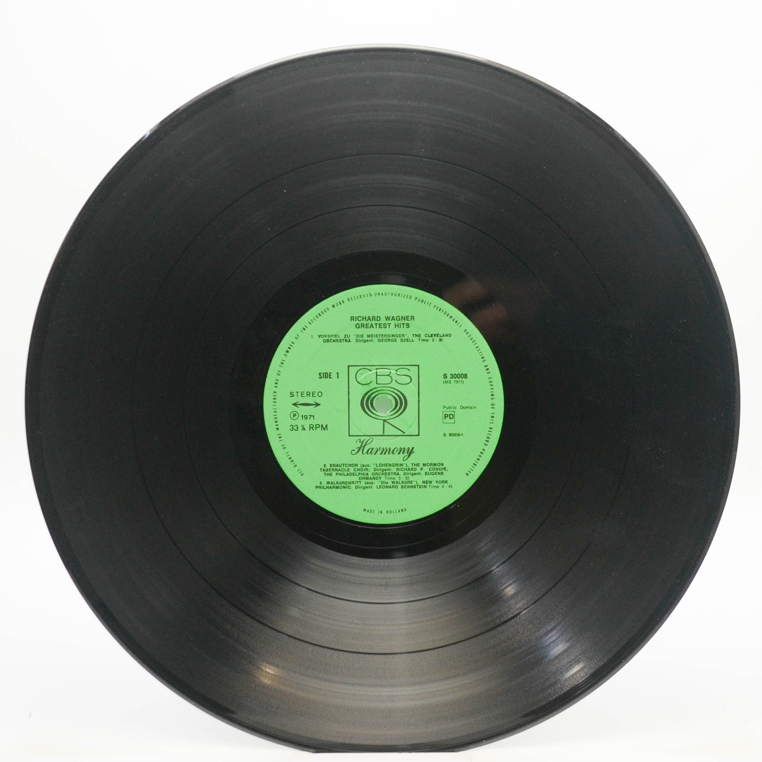 Виниловая пластинка Wagner — Greatest Hits, 1971