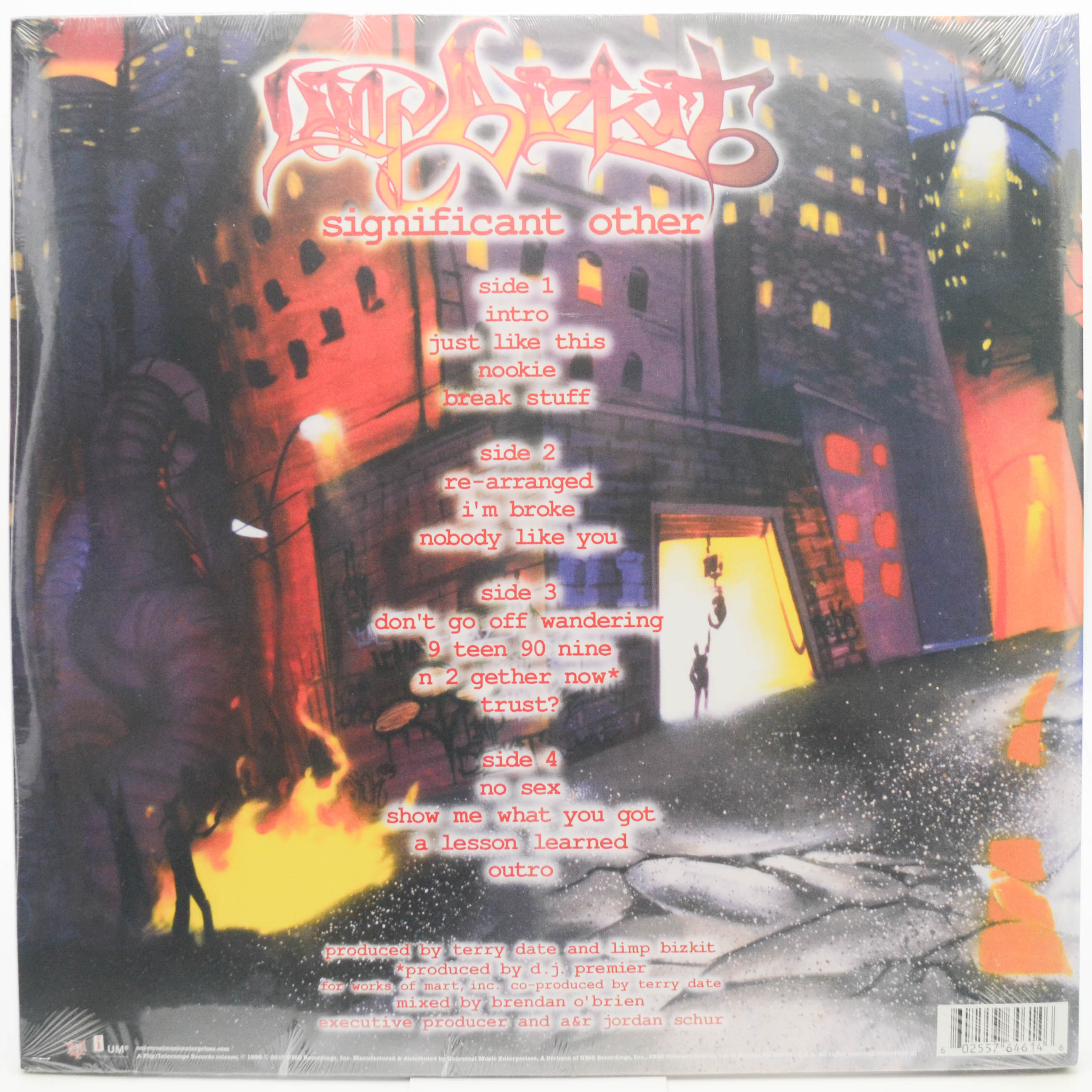 Limp Bizkit — Significant Other (2LP), 1999