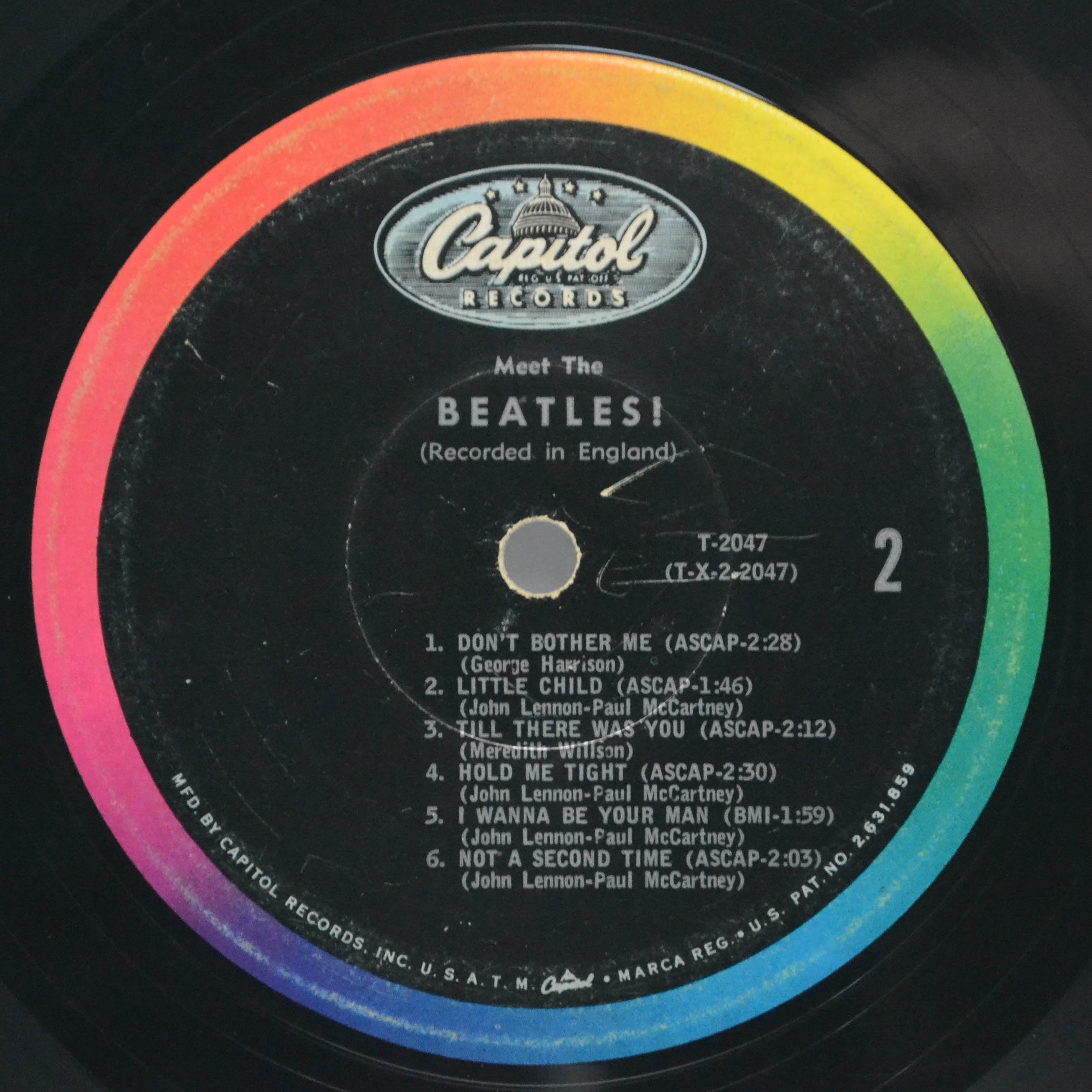 Beatles — Meet The Beatles! (USA), 1964