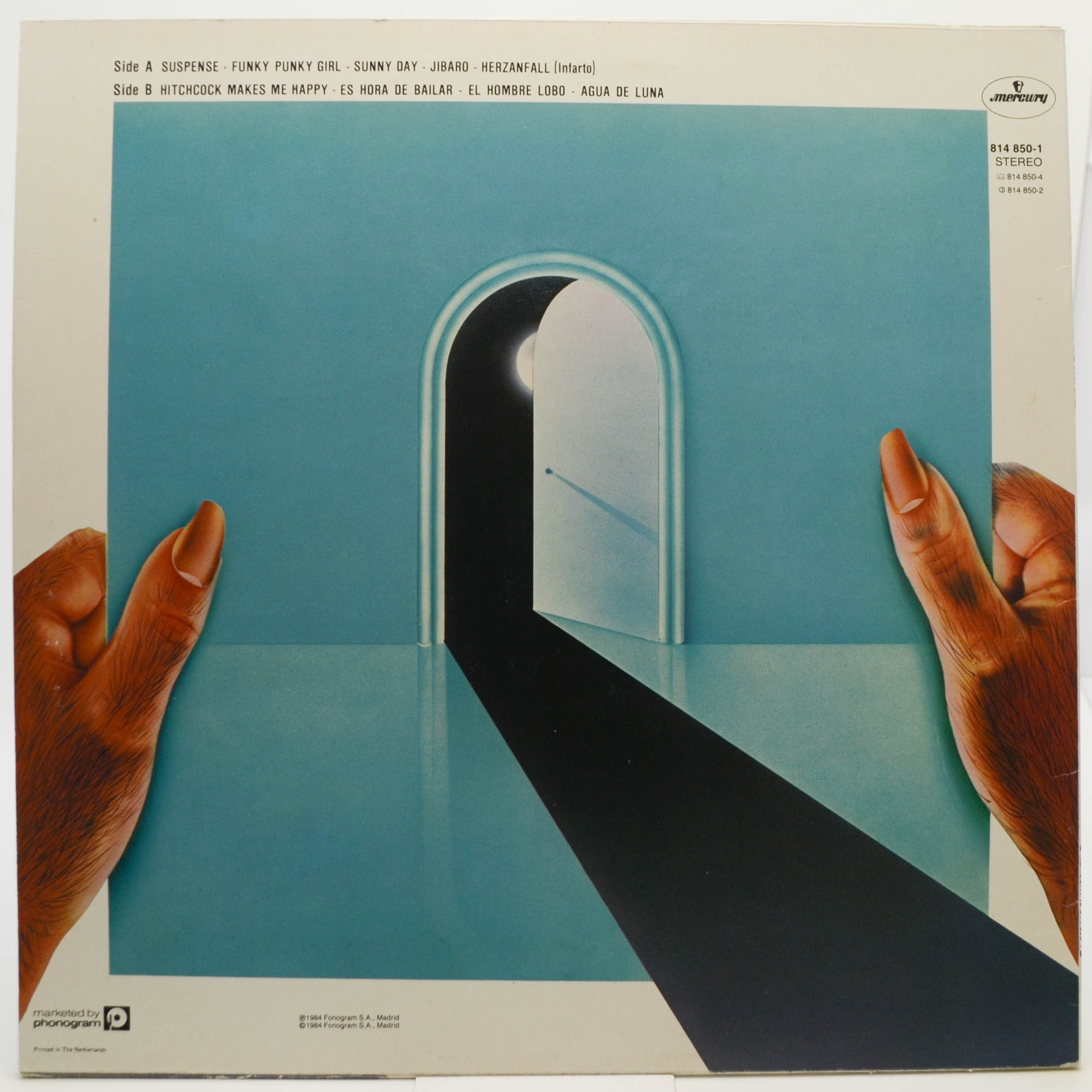 Виниловая пластинка Azul Y Negro — Suspense, 1984