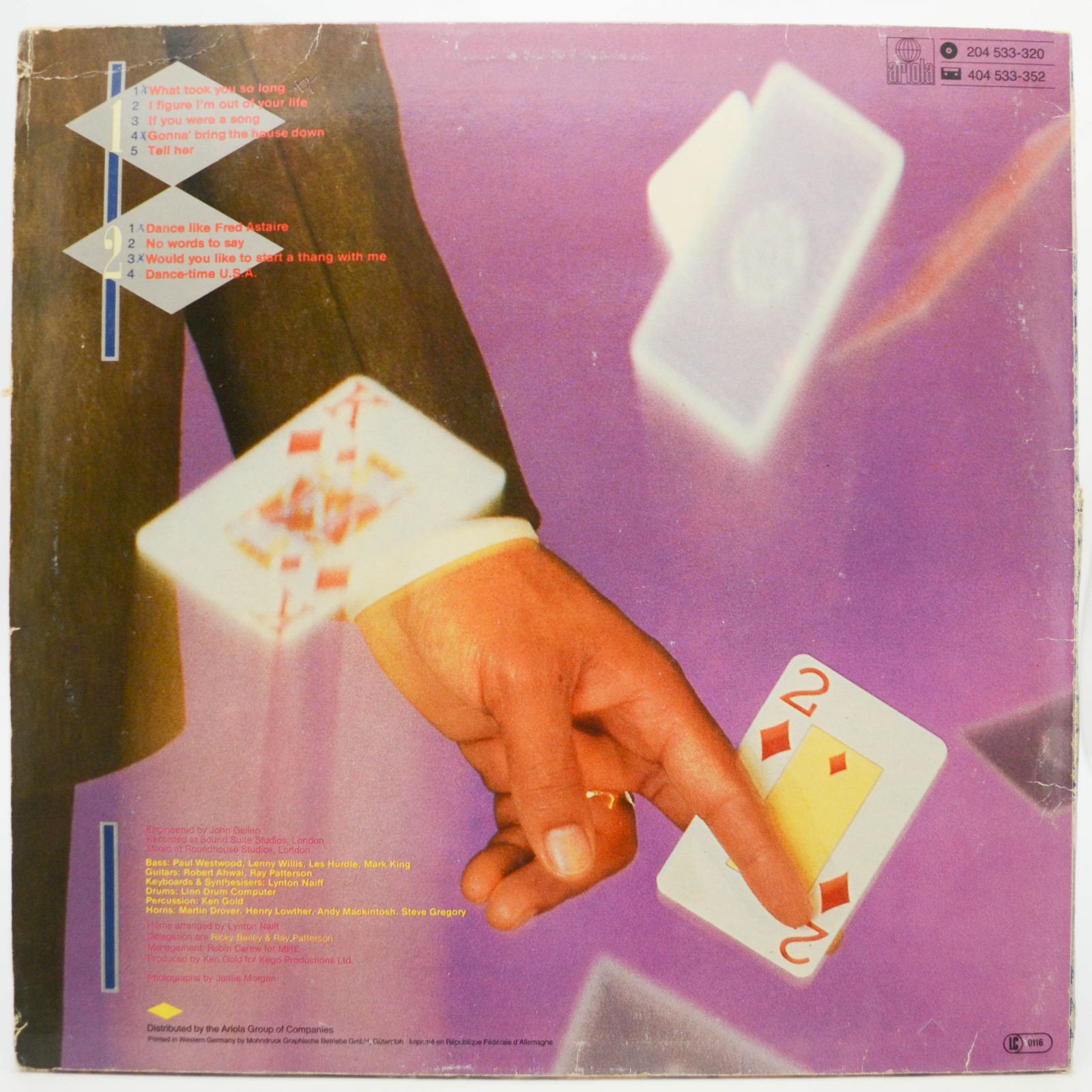 Виниловая пластинка Delegation — Deuces High, 1982