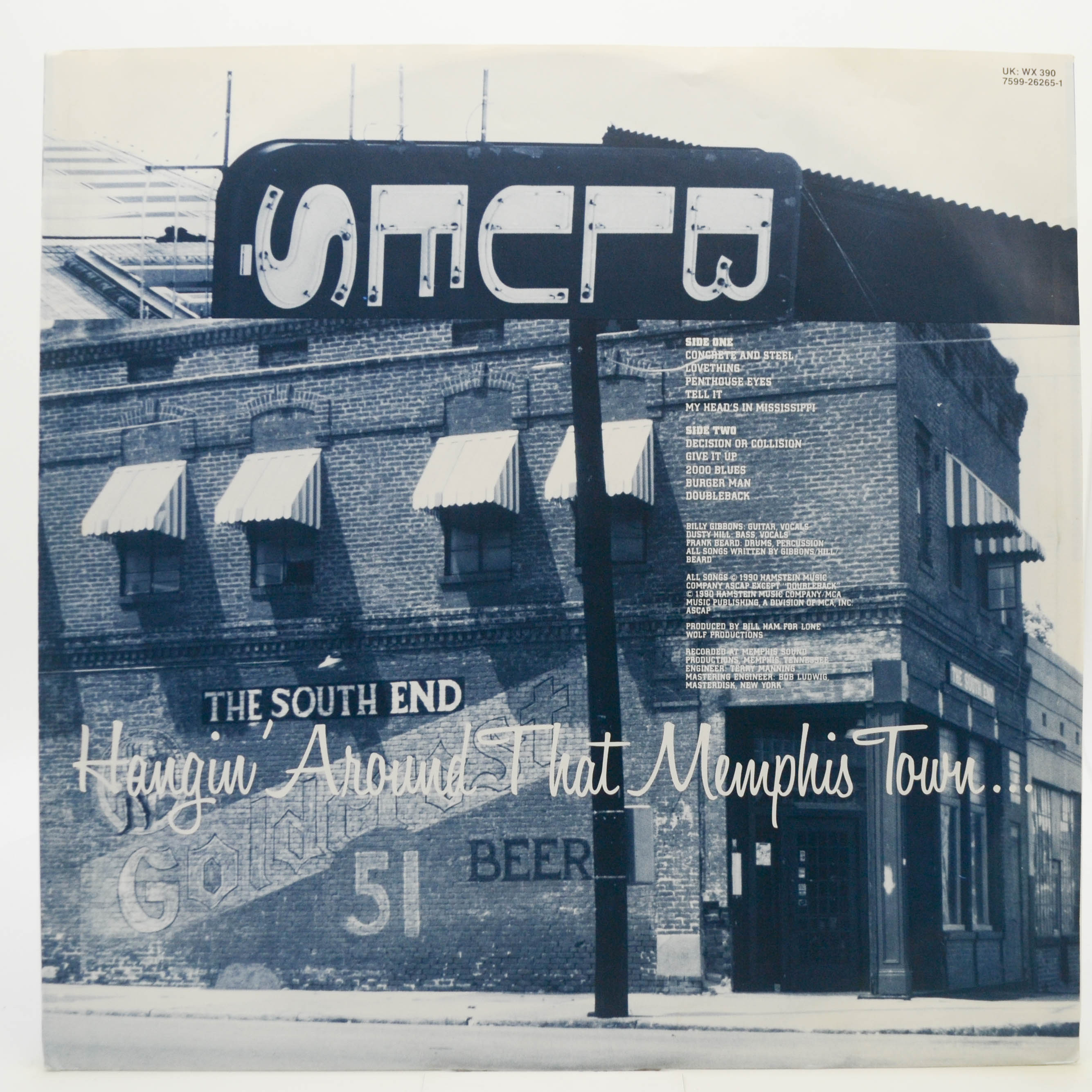 ZZ Top — Recycler, 1990