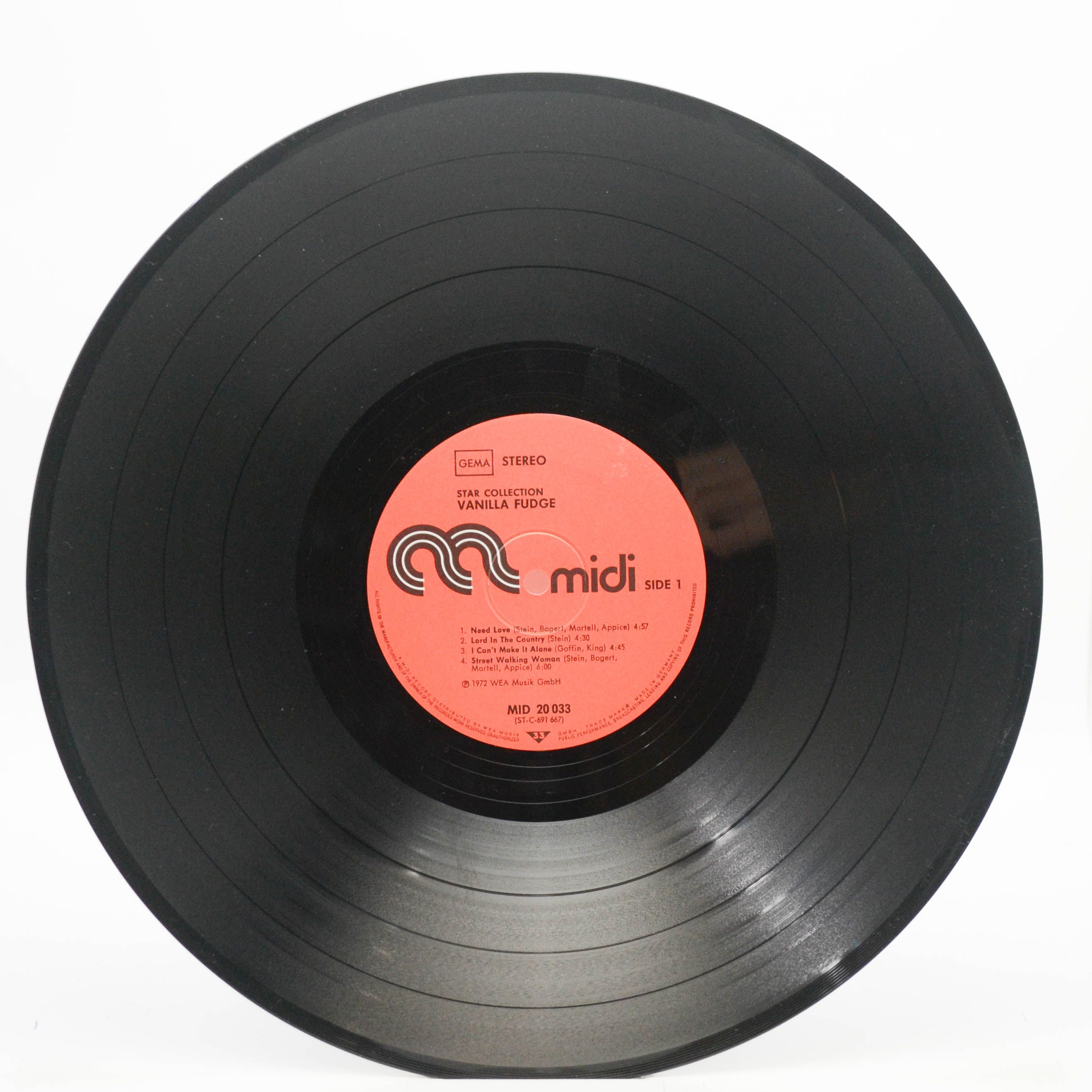 Vanilla Fudge — Star-Collection, 1972