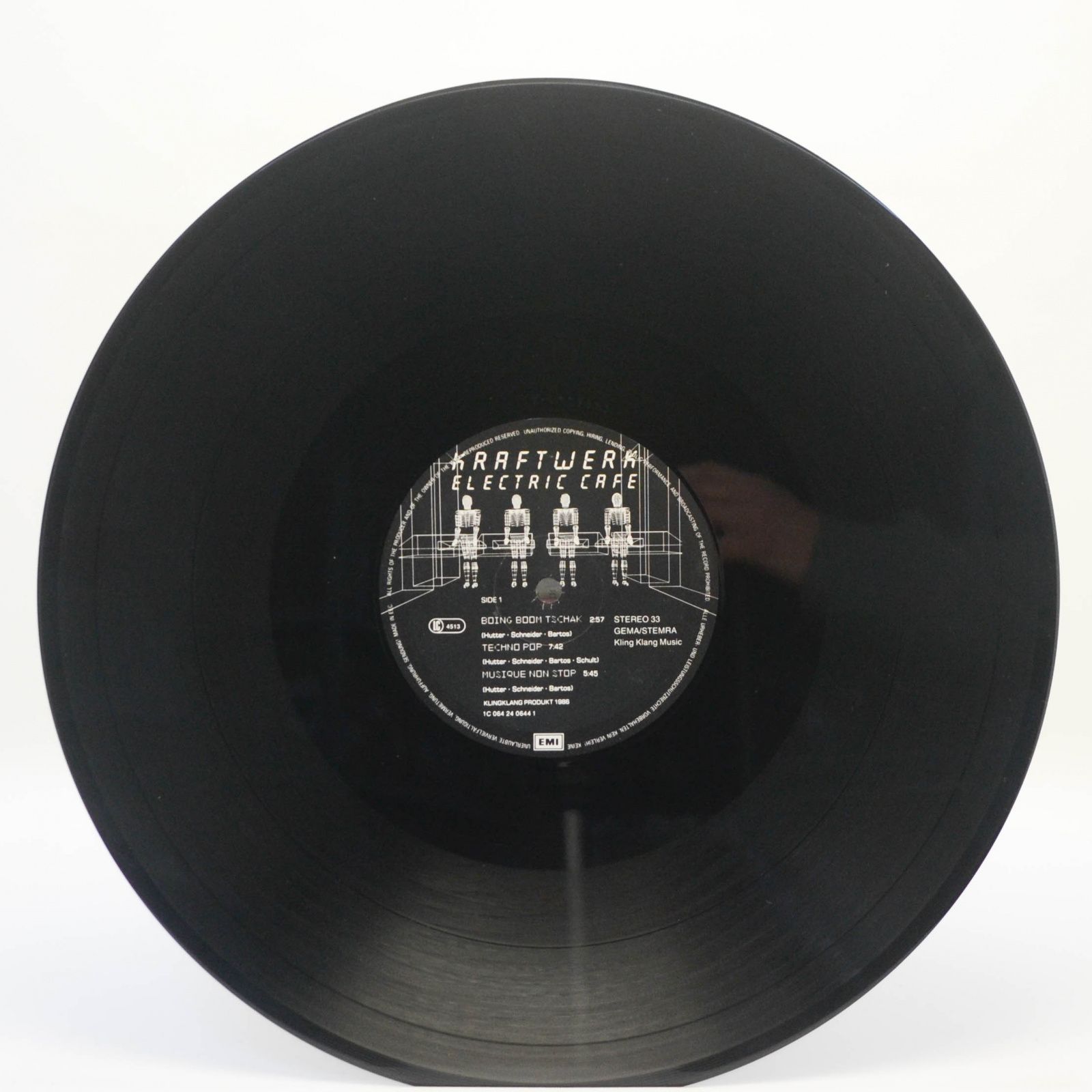 Kraftwerk — Electric Cafe, 1986