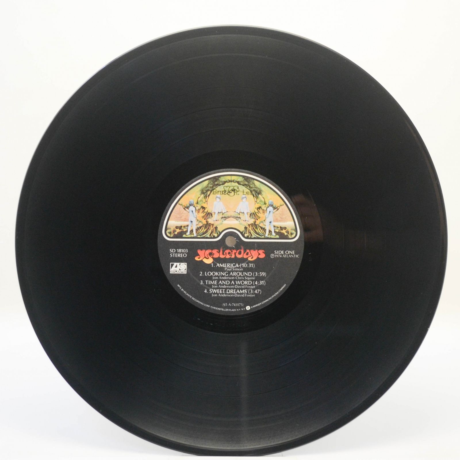 Виниловая пластинка Yes — Yesterdays (USA), 1975