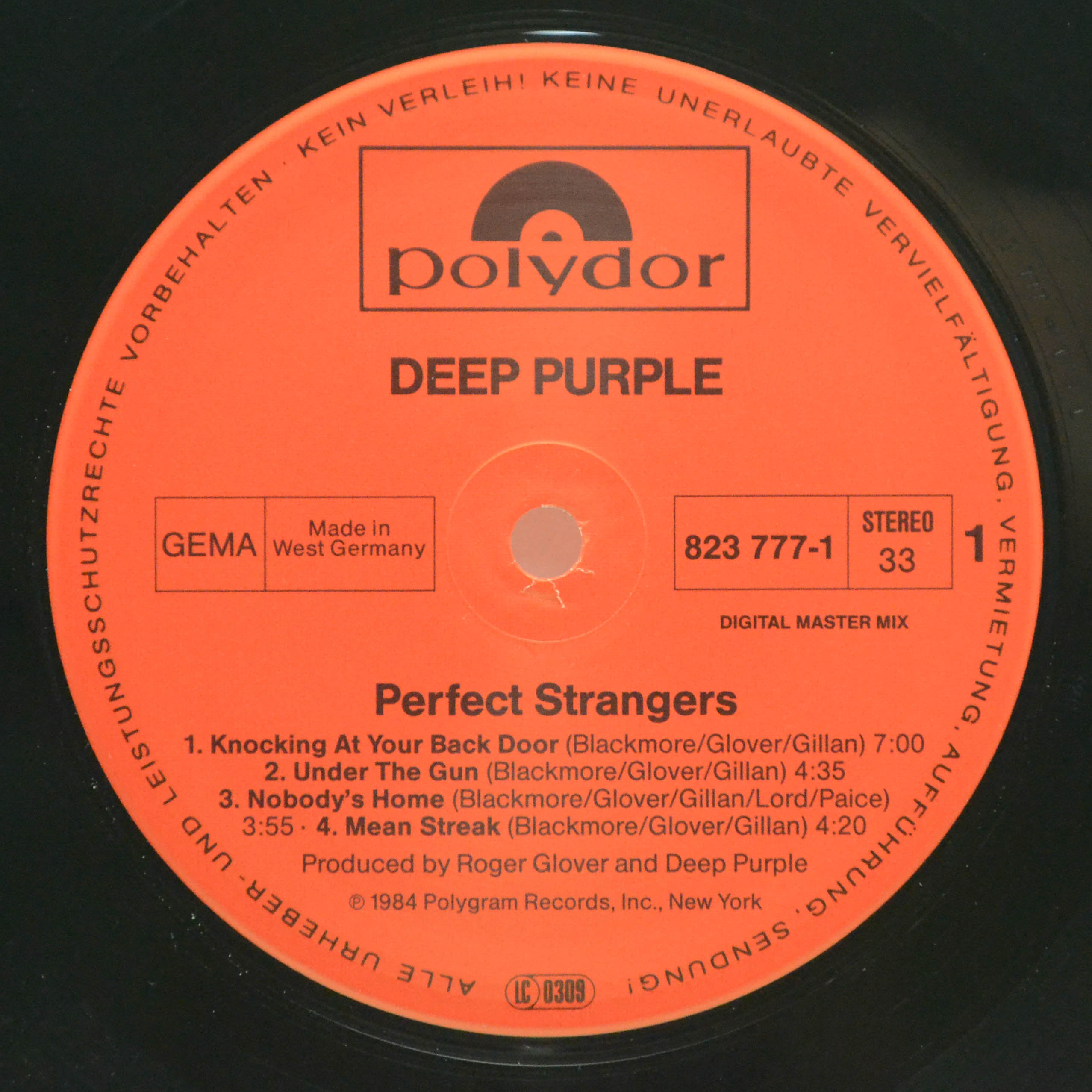 Deep Purple — Perfect Strangers, 1984