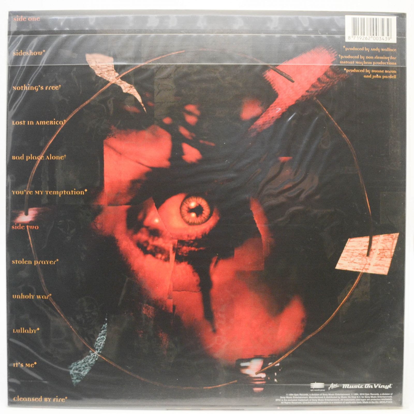 Alice Cooper — The Last Temptation, 1994