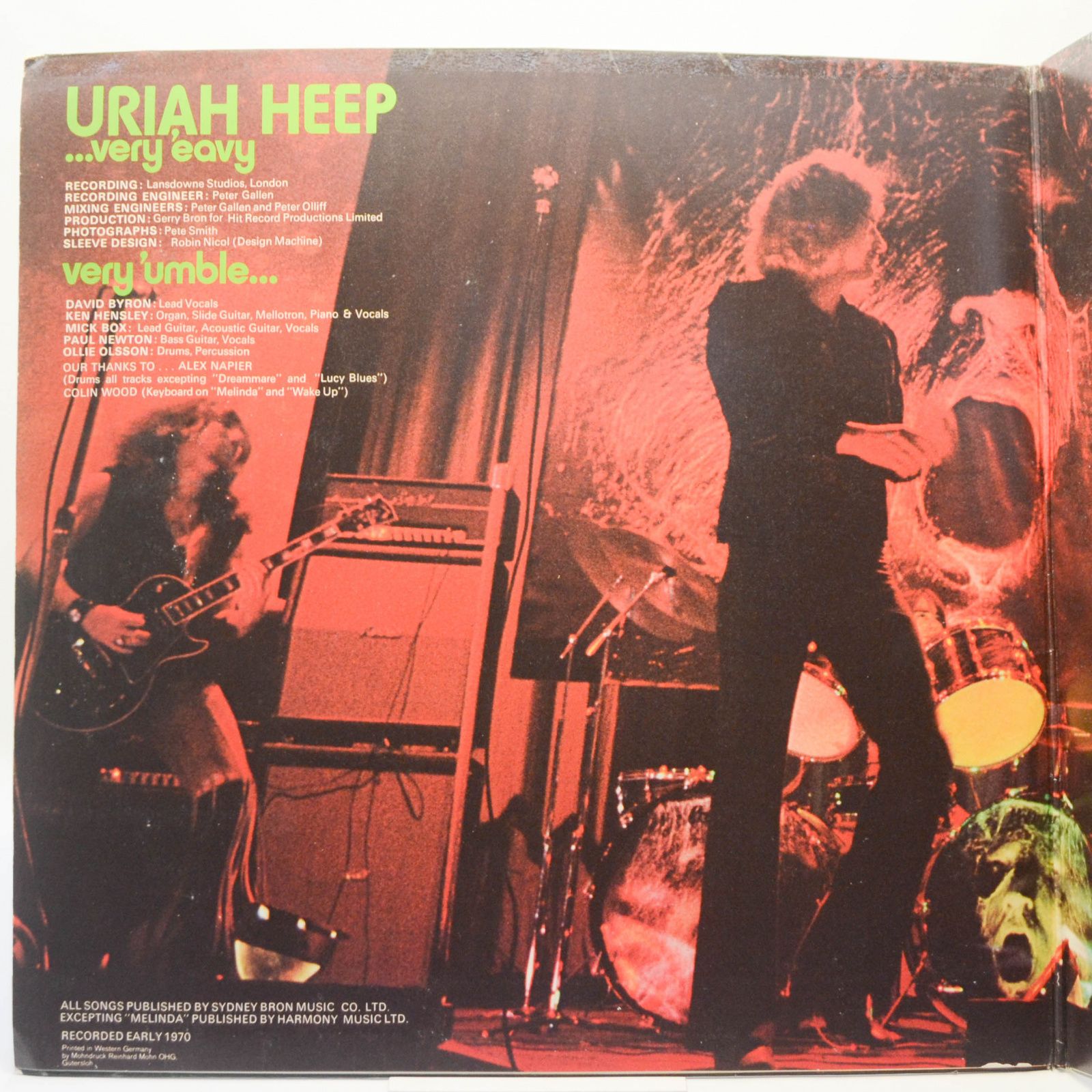 Uriah Heep — ...Very 'Eavy ...Very 'Umble, 1971