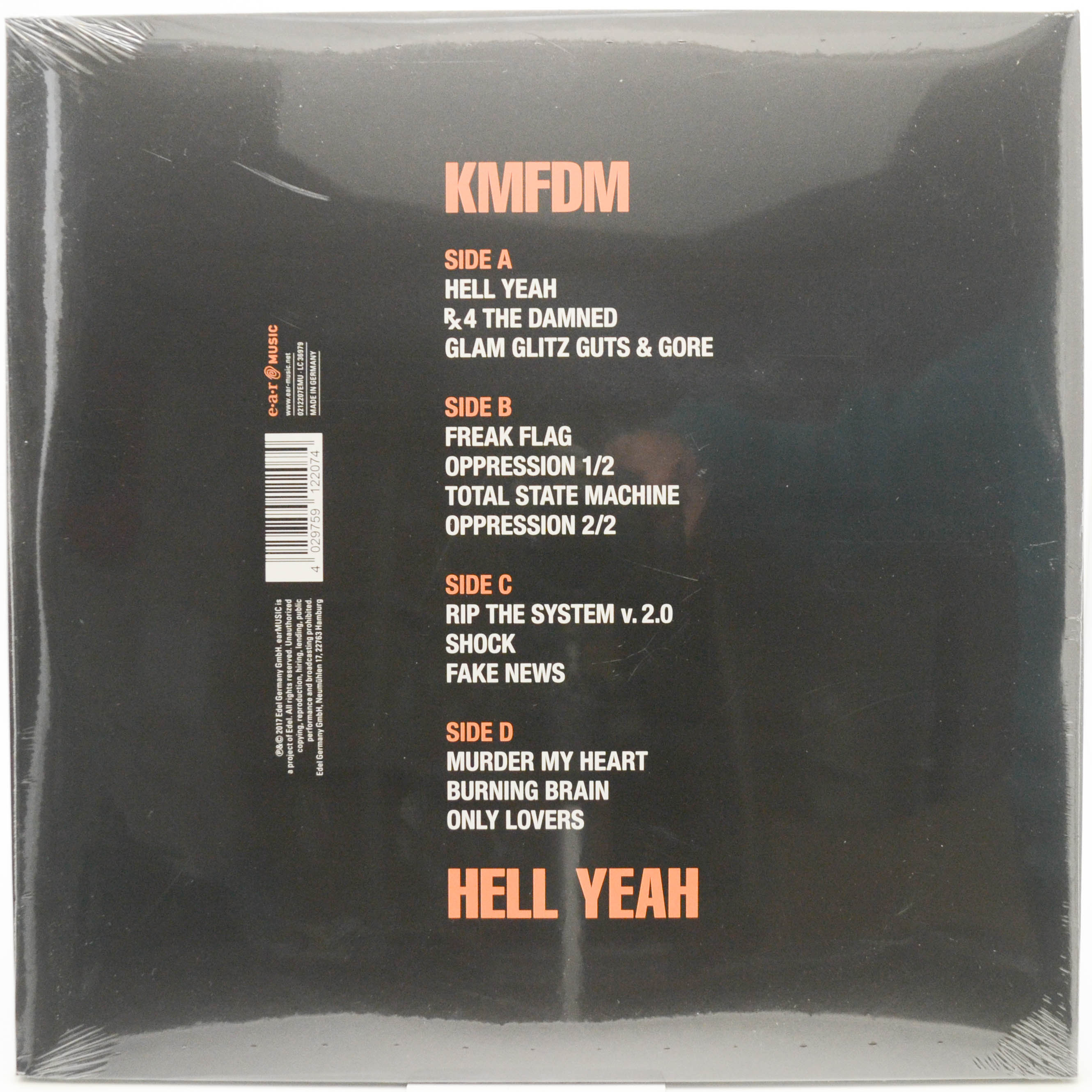 Виниловая пластинка KMFDM — Hell Yeah (2LP), 2017