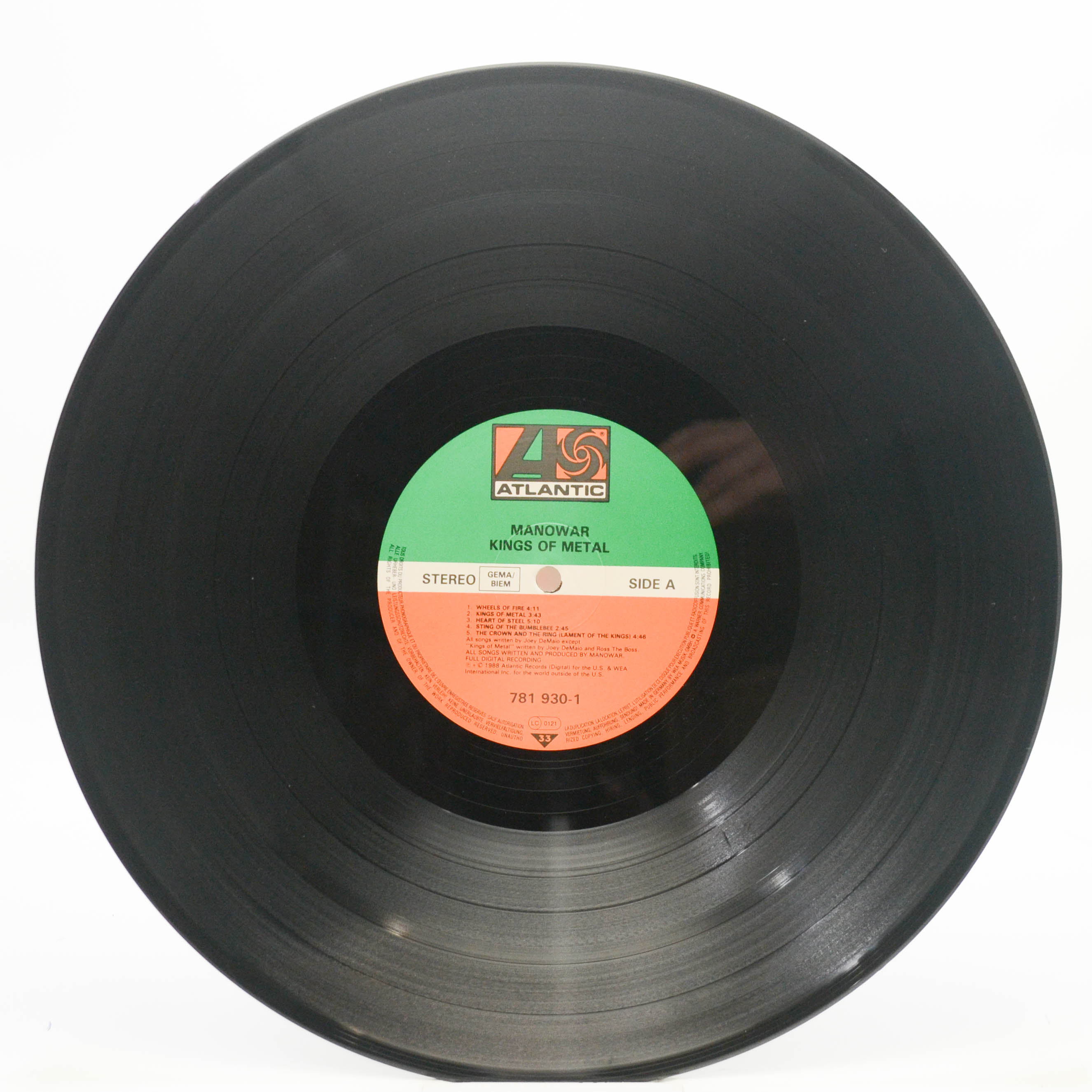 Manowar — Kings Of Metal, 1988