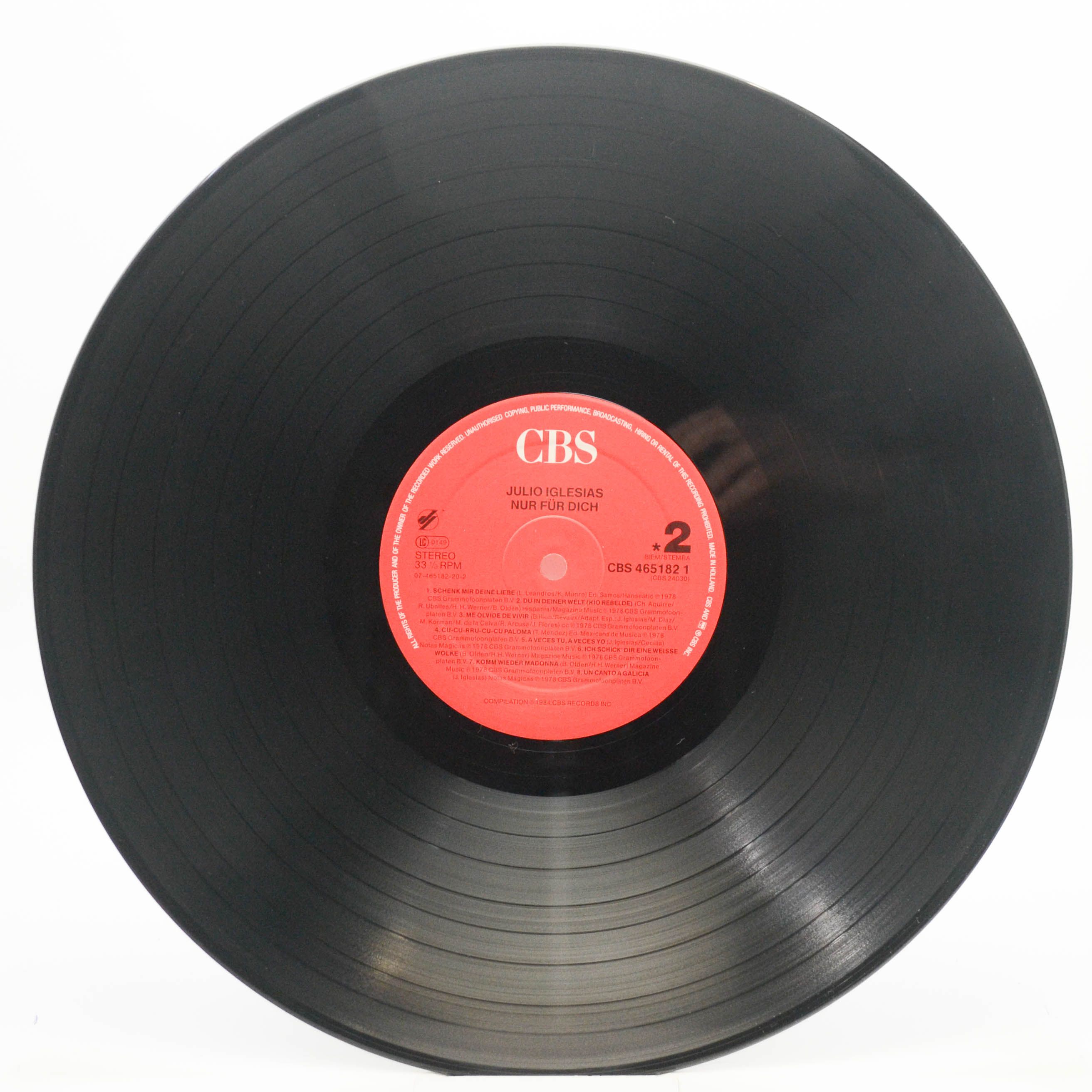 Julio Iglesias — Nur Für Dich, 1989