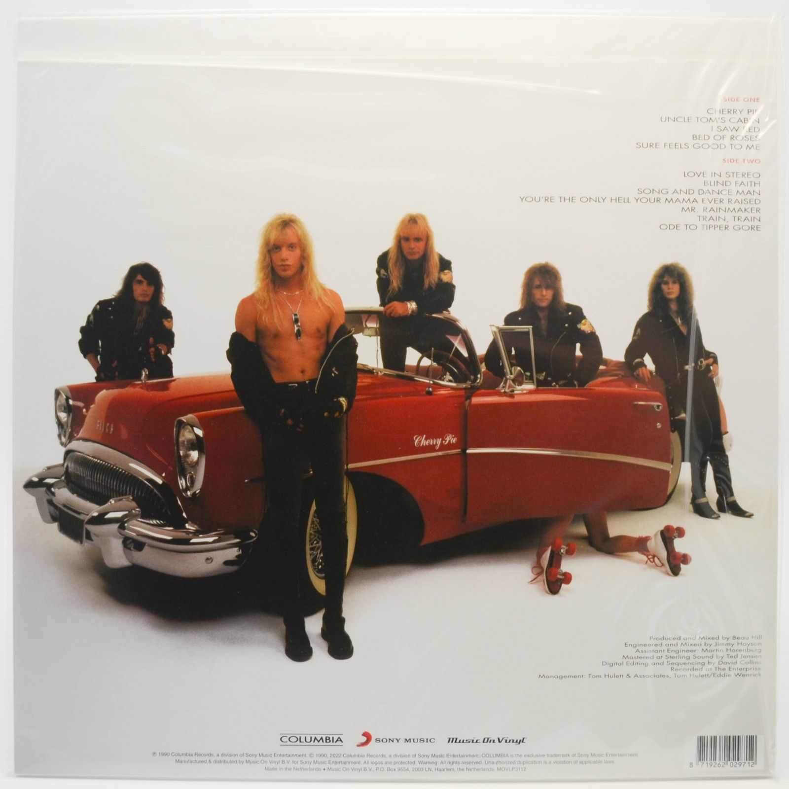 Виниловая пластинка Warrant — Cherry Pie, 1990