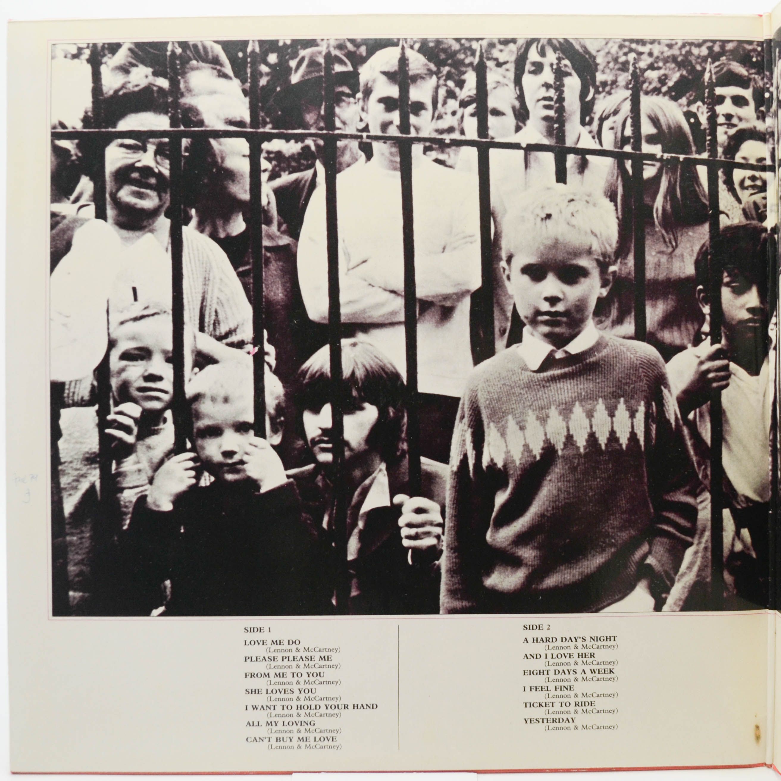 Beatles — 1962-1966 (2LP), 1973