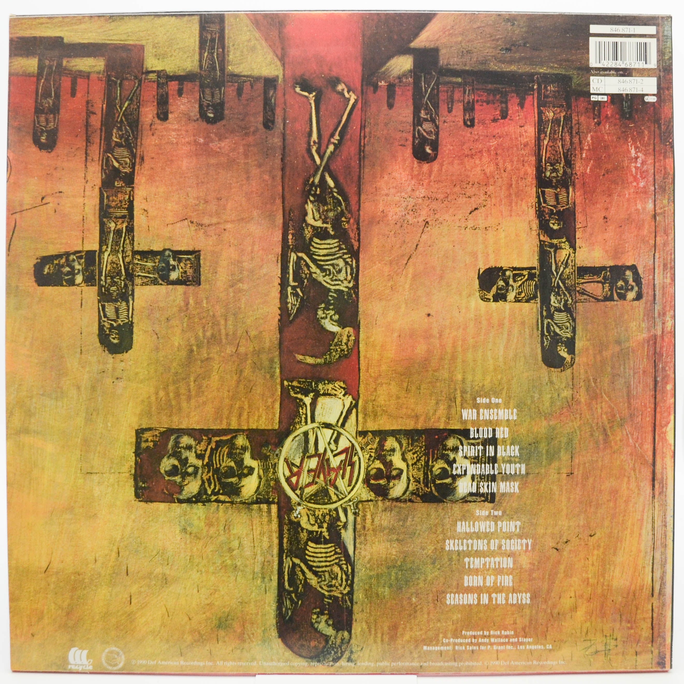 Slayer — Seasons In The Abyss, 1990