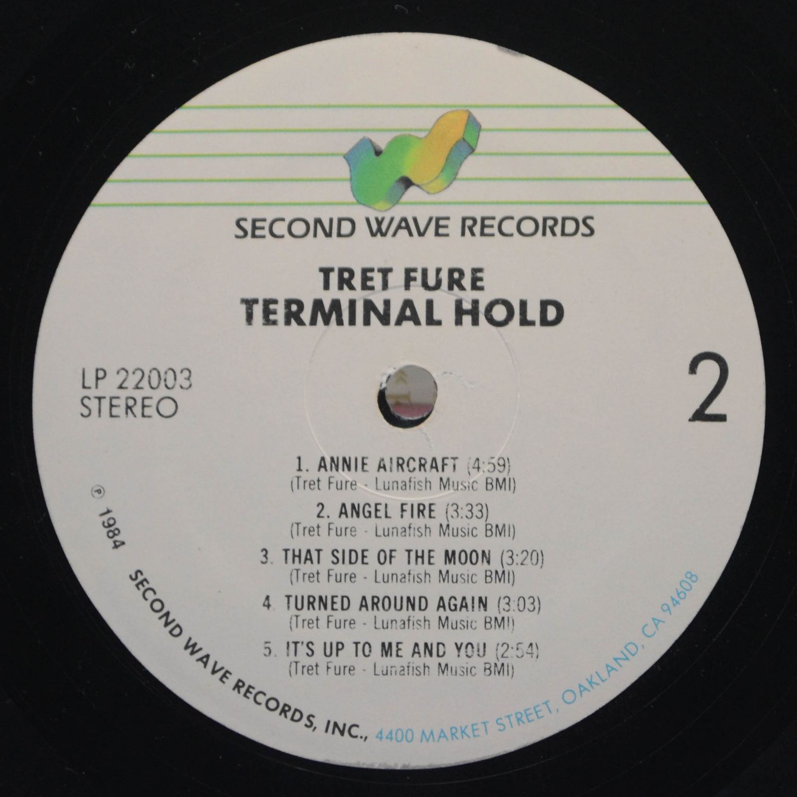 Виниловая пластинка Tret Fure — Terminal Hold, 1984