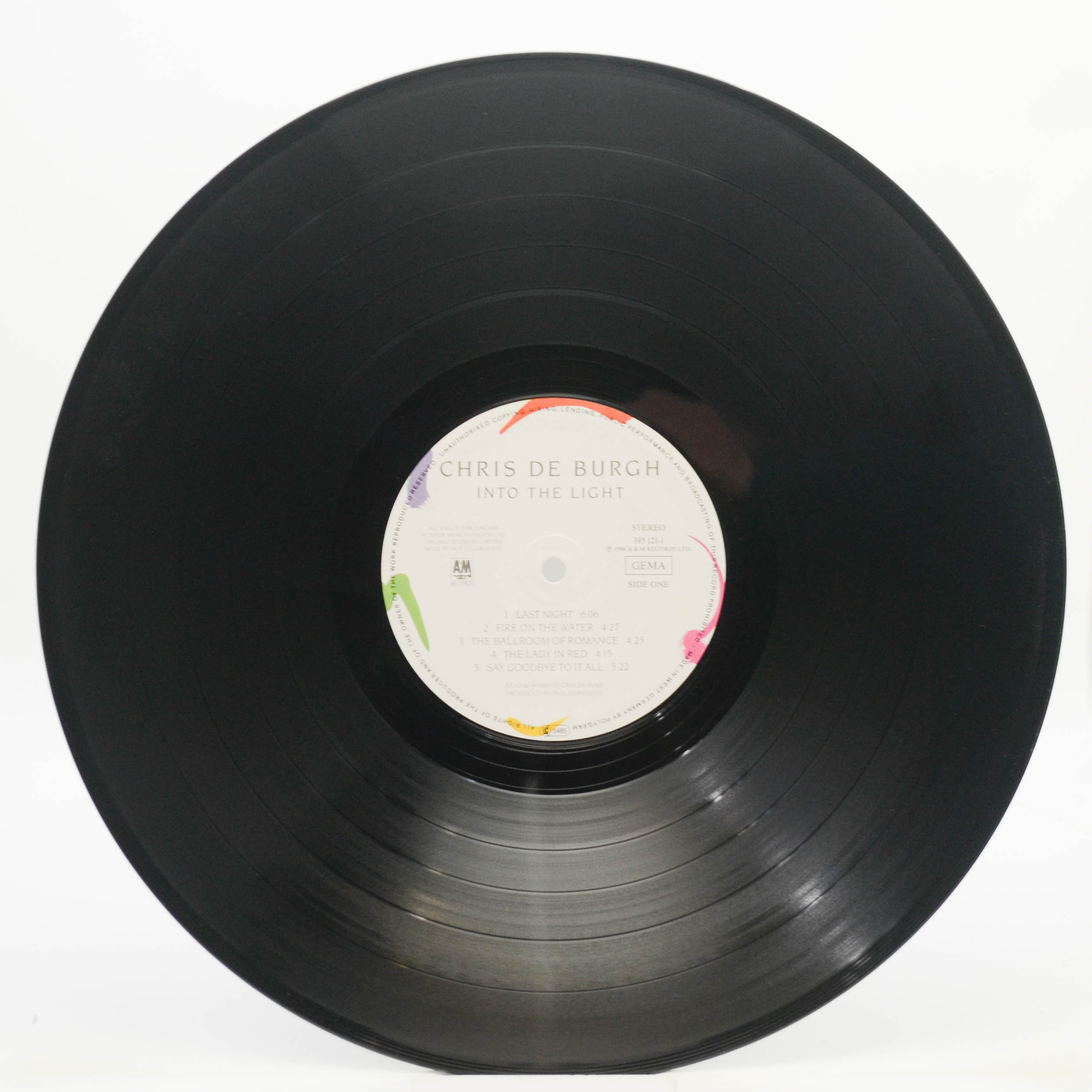 Виниловая пластинка Chris de Burgh — Into The Light, 1986