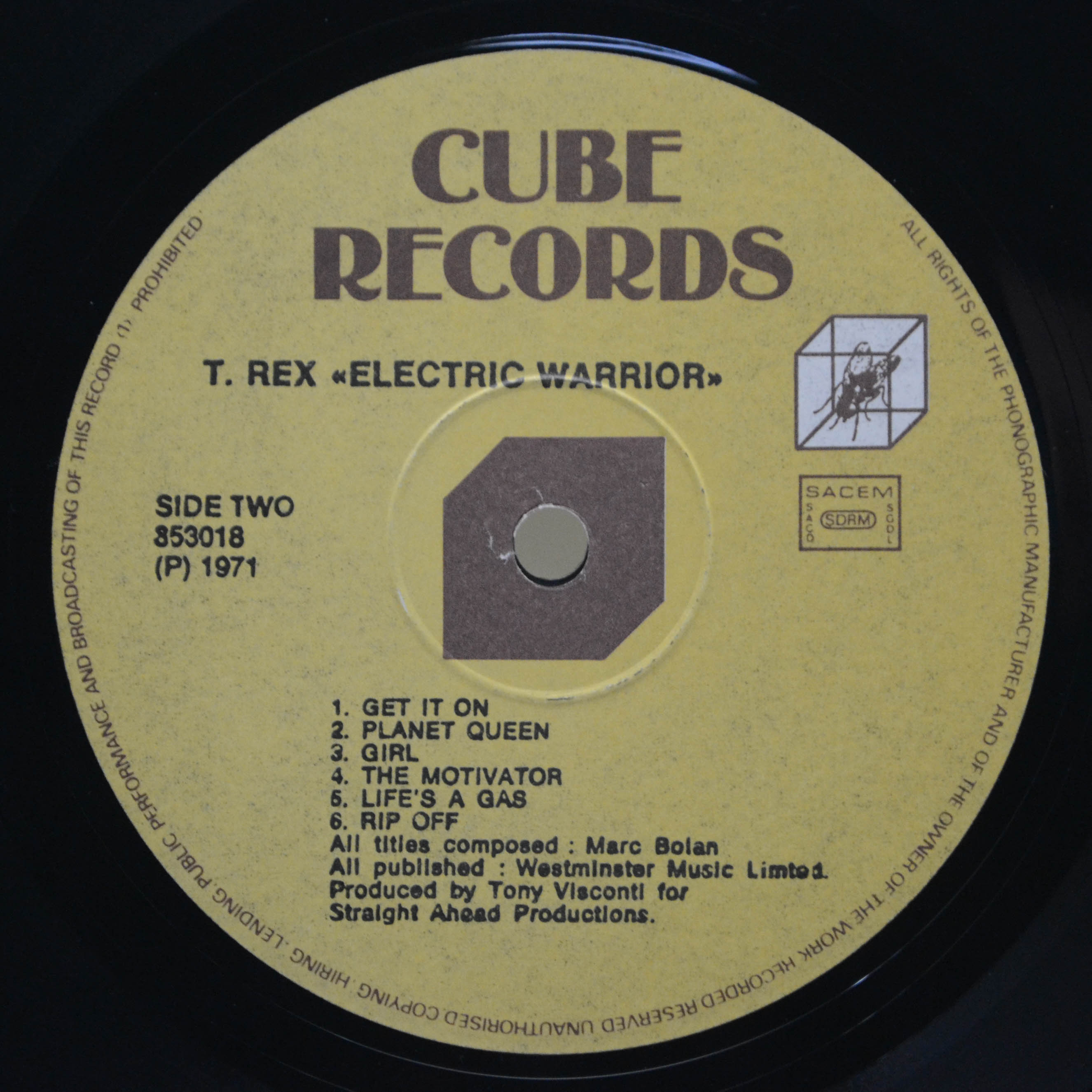 T. Rex — Electric Warrior, 1971
