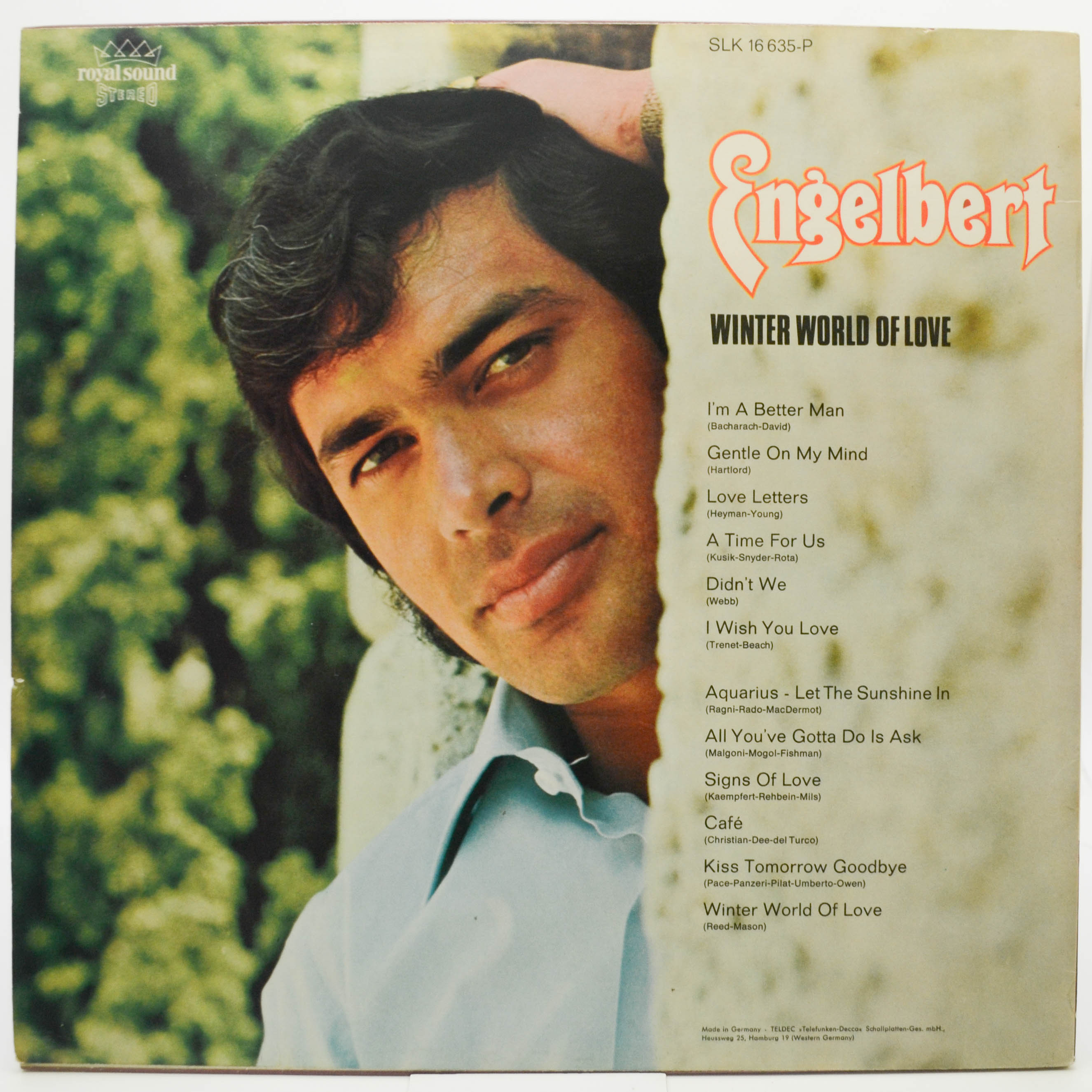 Engelbert — Winter World Of Love, 1969