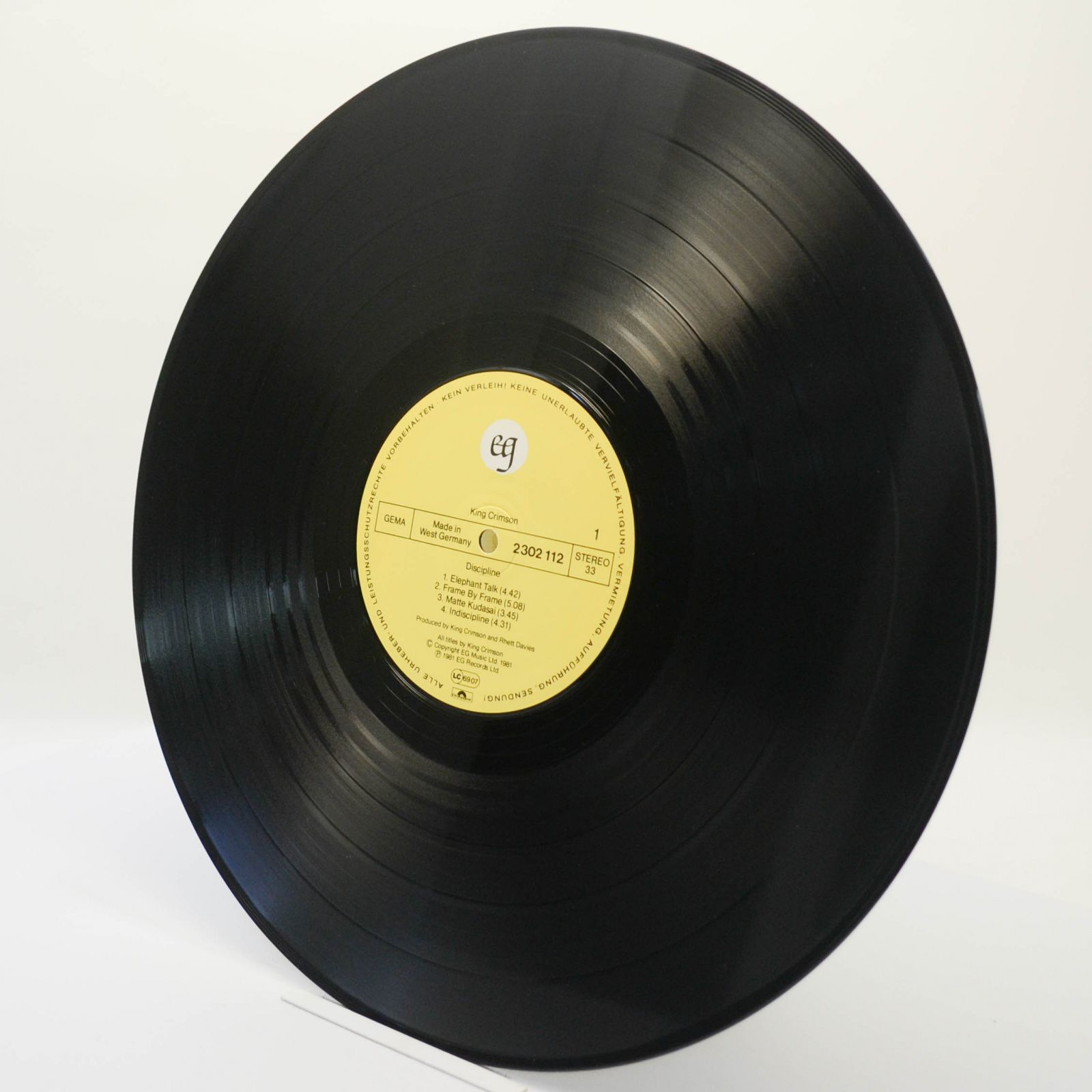 King Crimson — Discipline, 1981