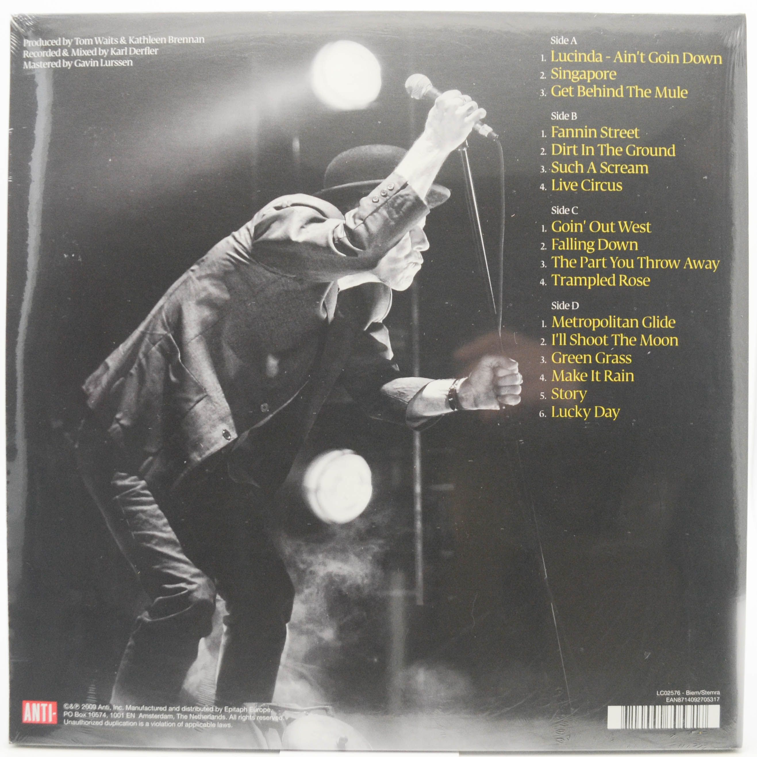Tom Waits — Glitter And Doom Live (2LP), 2009