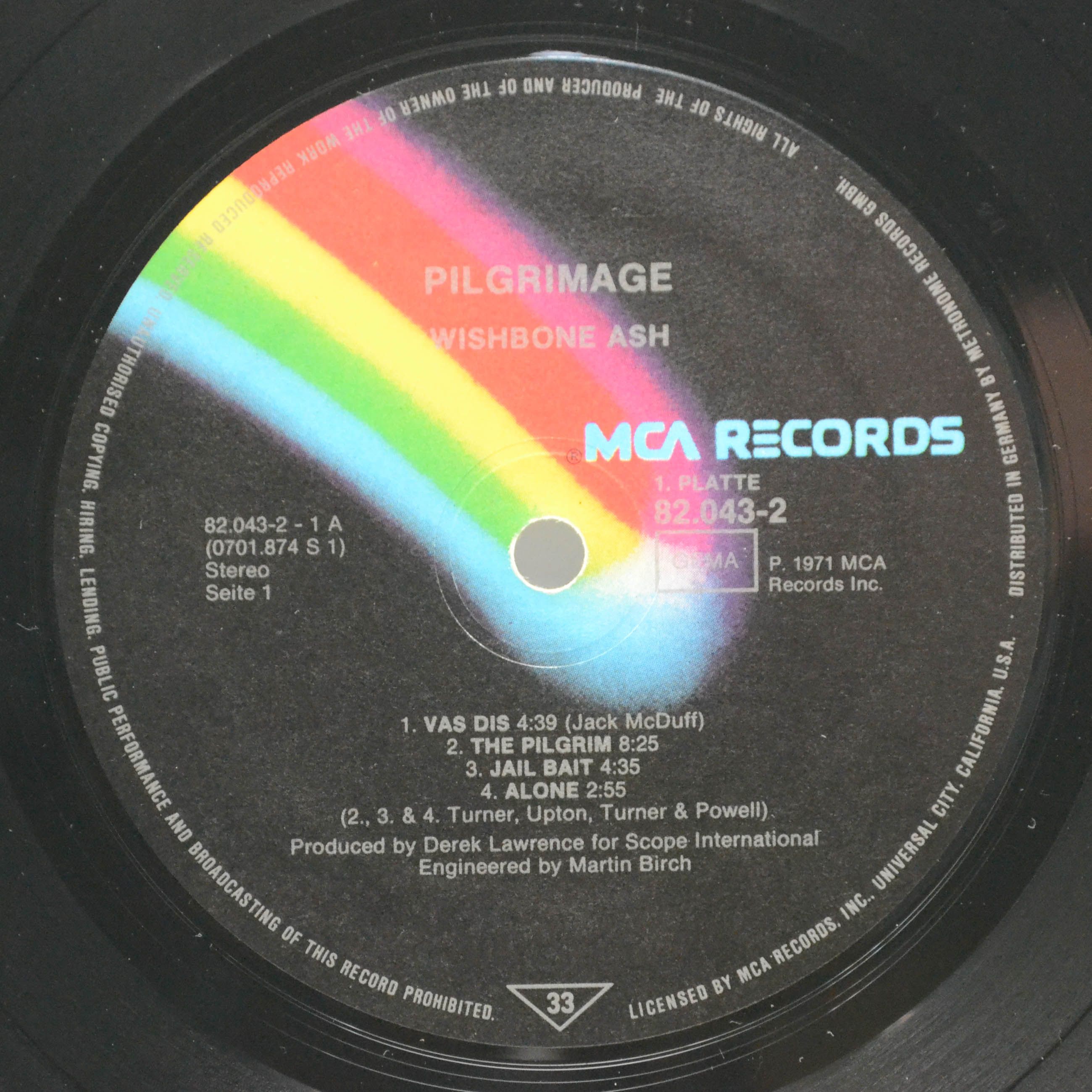 Виниловая пластинка Wishbone Ash — Pilgrimage / Argus (2LP), 1974