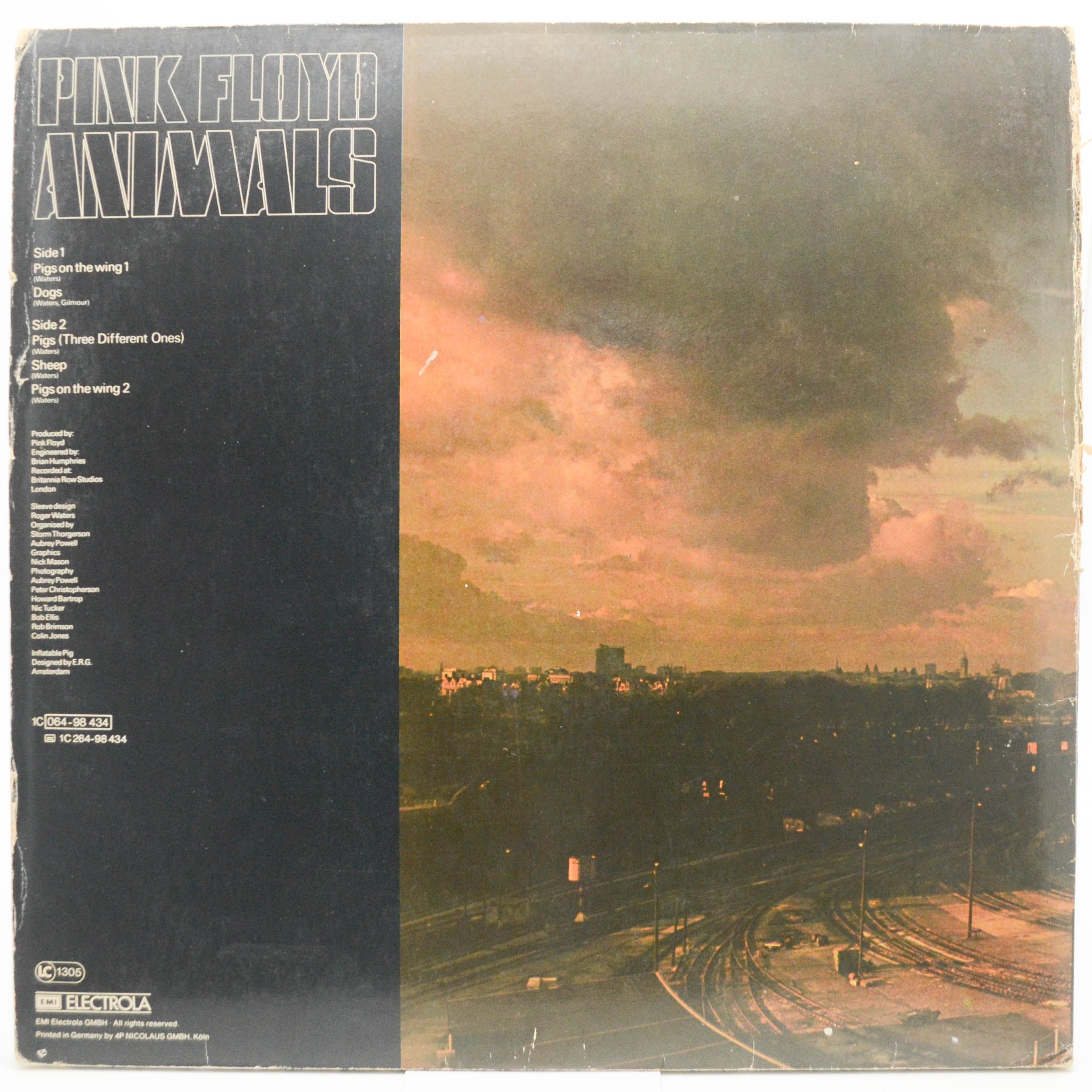 Виниловая пластинка Pink Floyd — Animals, 1977