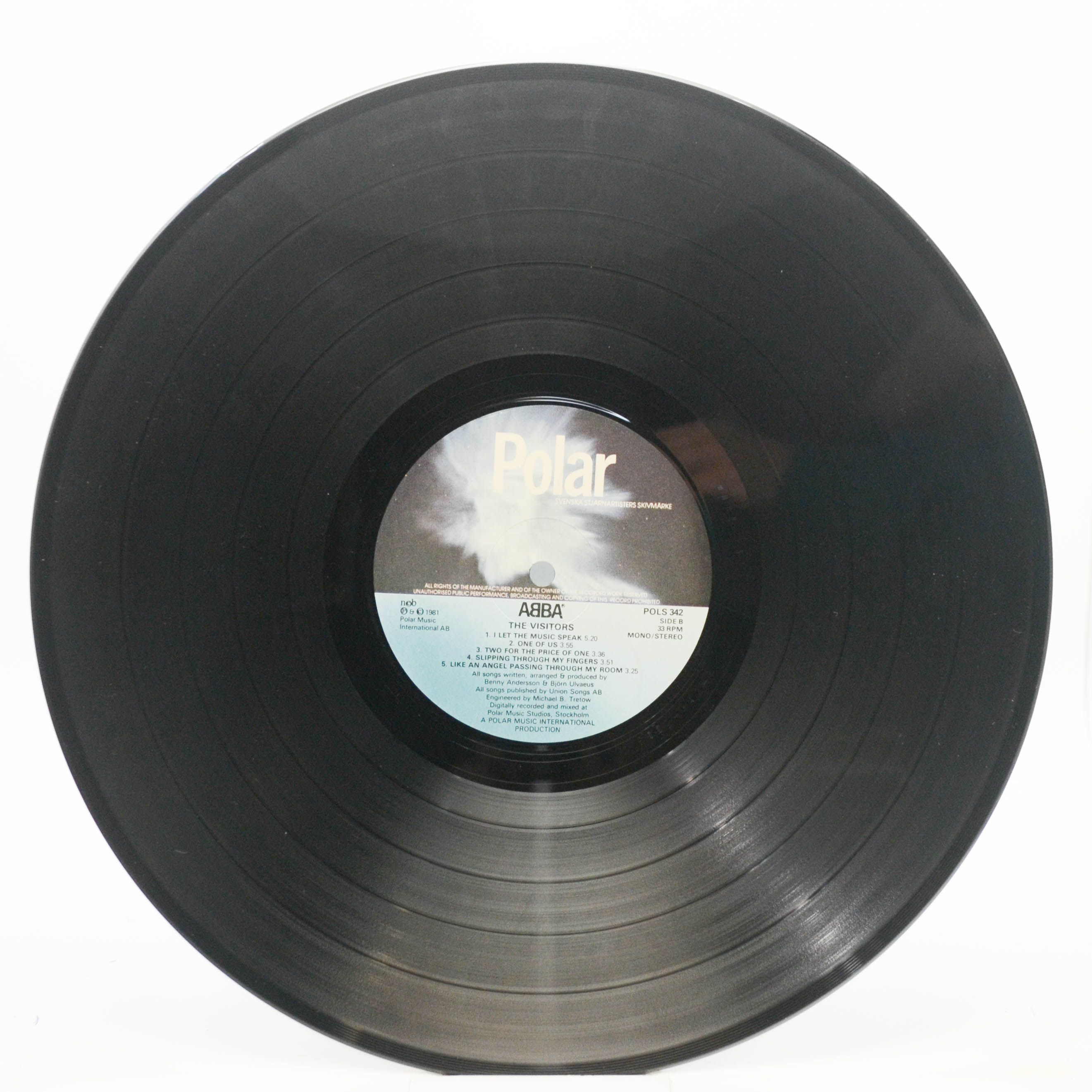 ABBA — The Visitors (1-st, Sweden), 1981