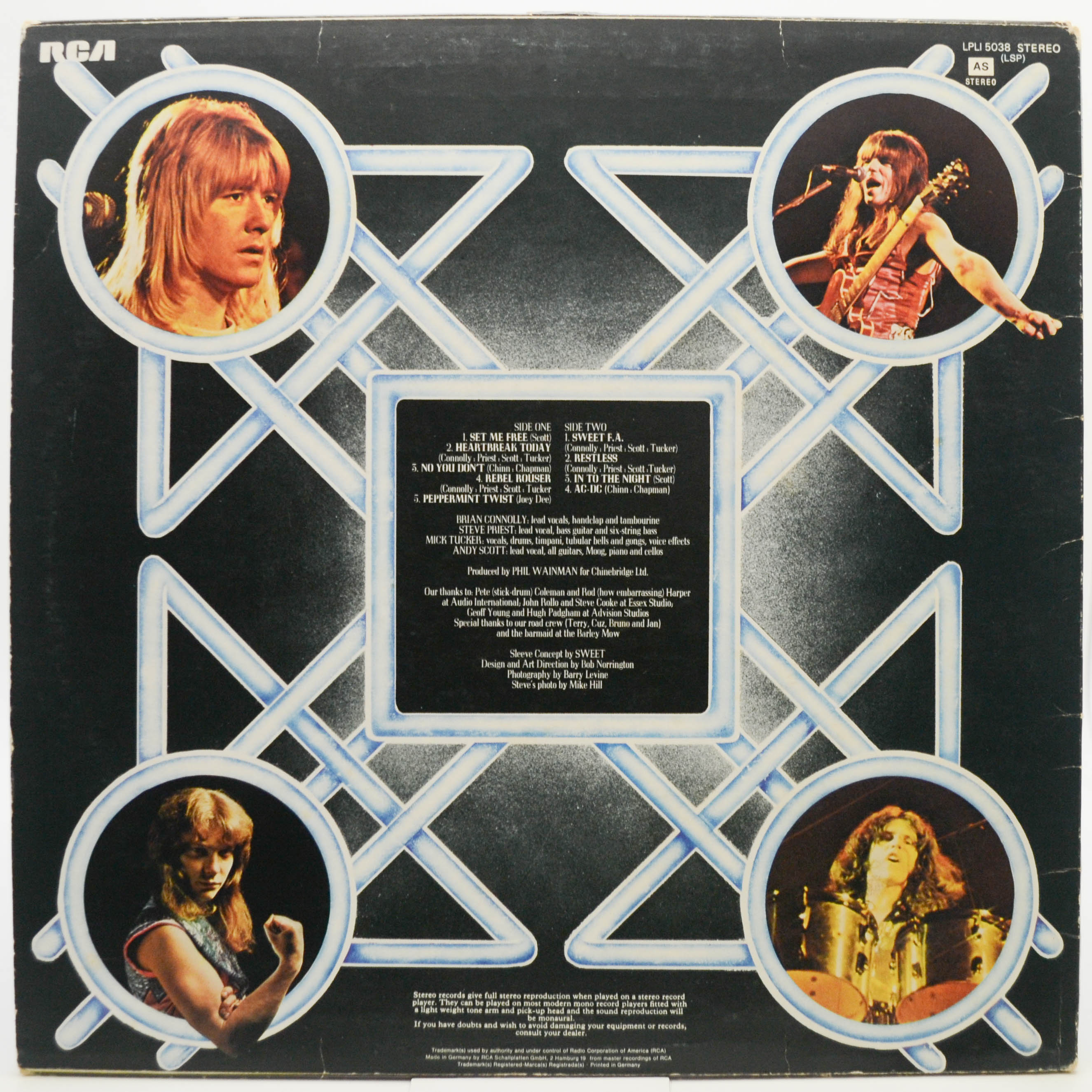 Sweet — Sweet Fanny Adams, 1974