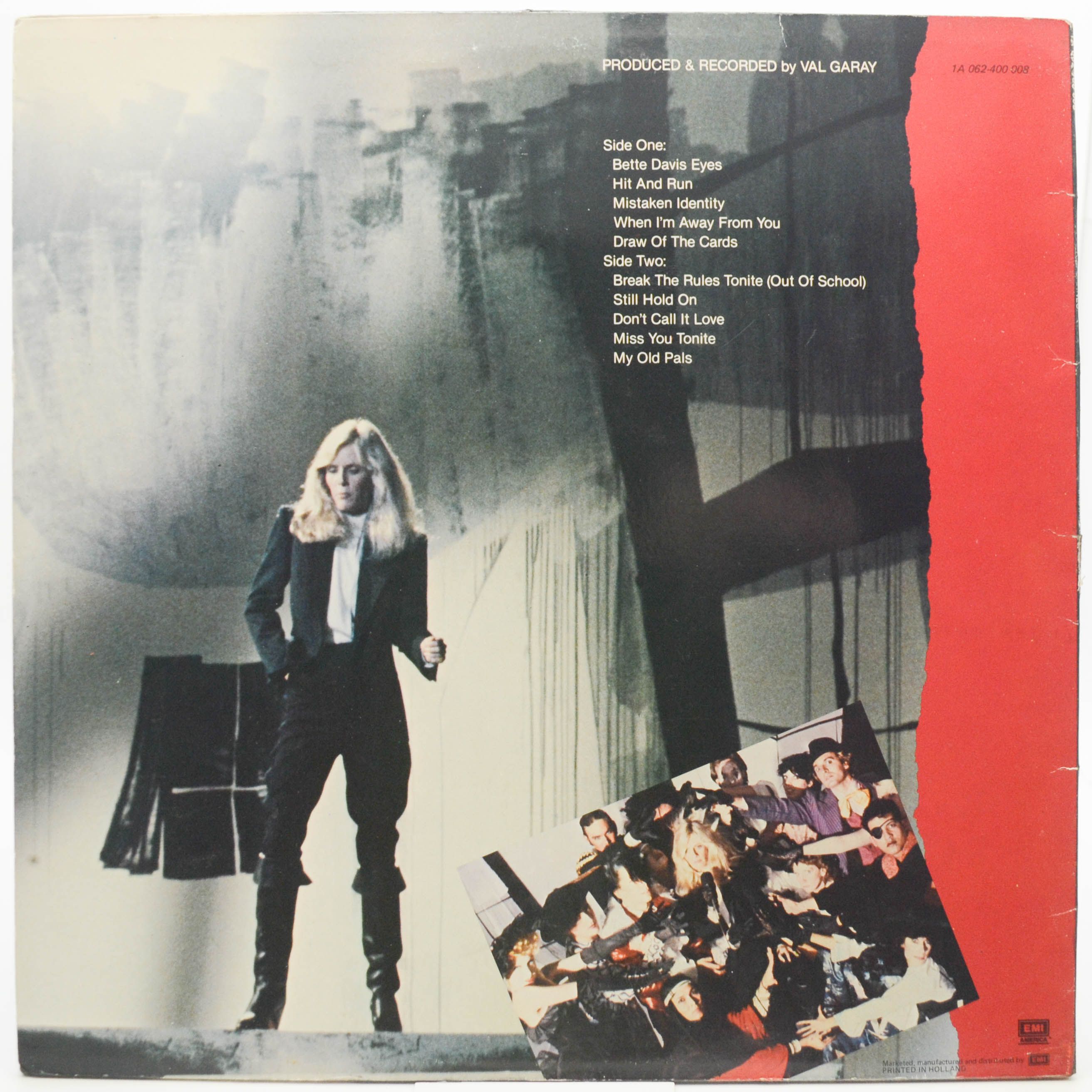 Виниловая пластинка Kim Carnes — Mistaken Identity, 1981