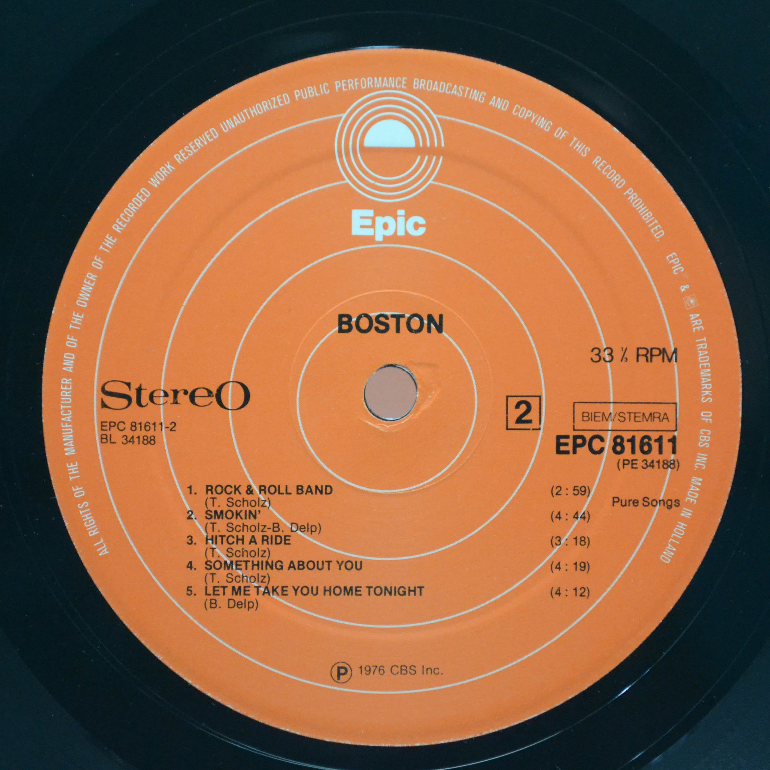 Boston — Boston, 1976