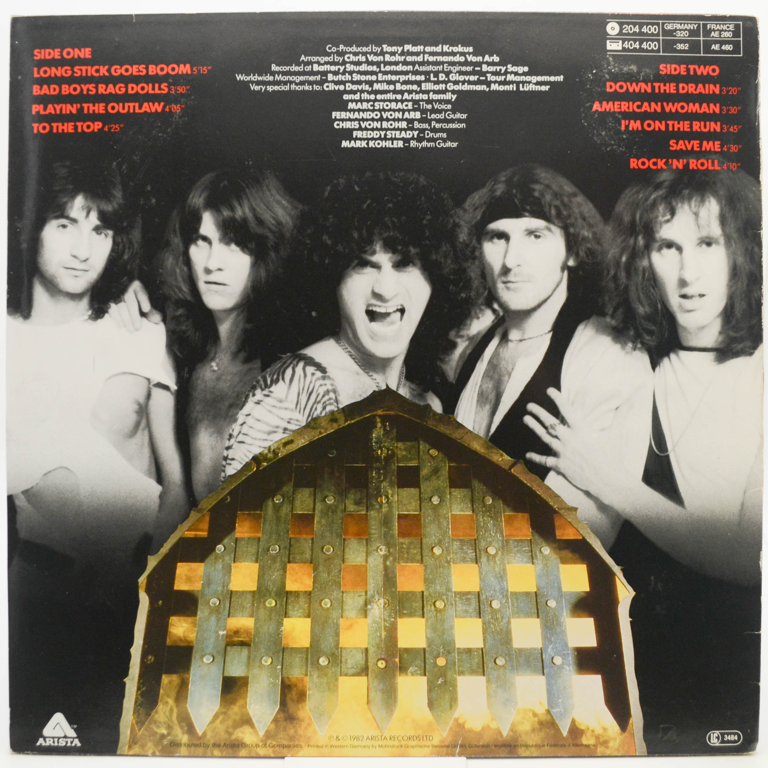 Krokus — One Vice At A Time, 1982