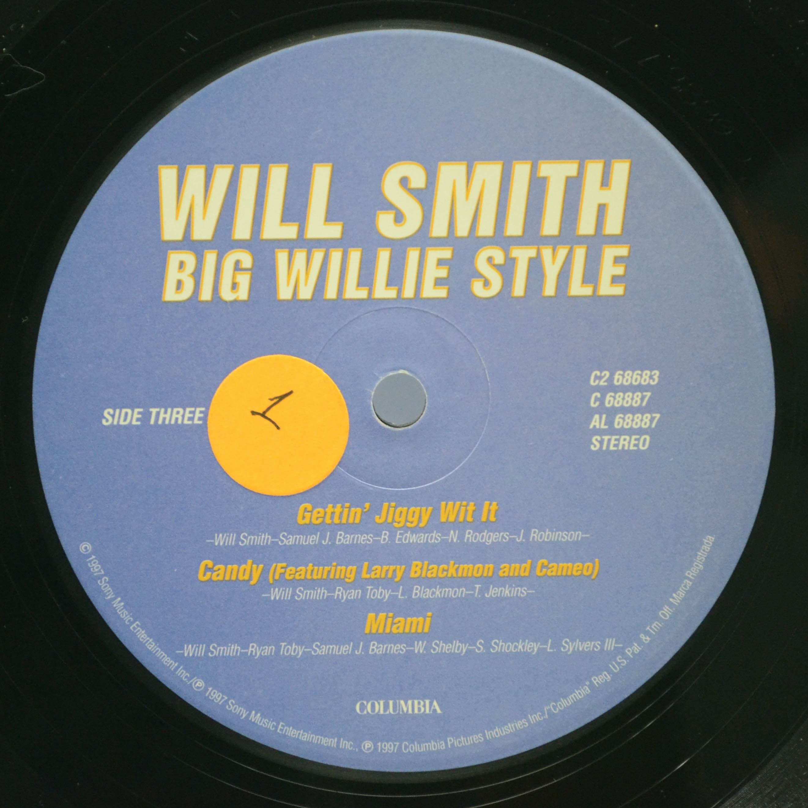 Виниловая пластинка Will Smith — Big Willie Style (2LP, USA), 1997