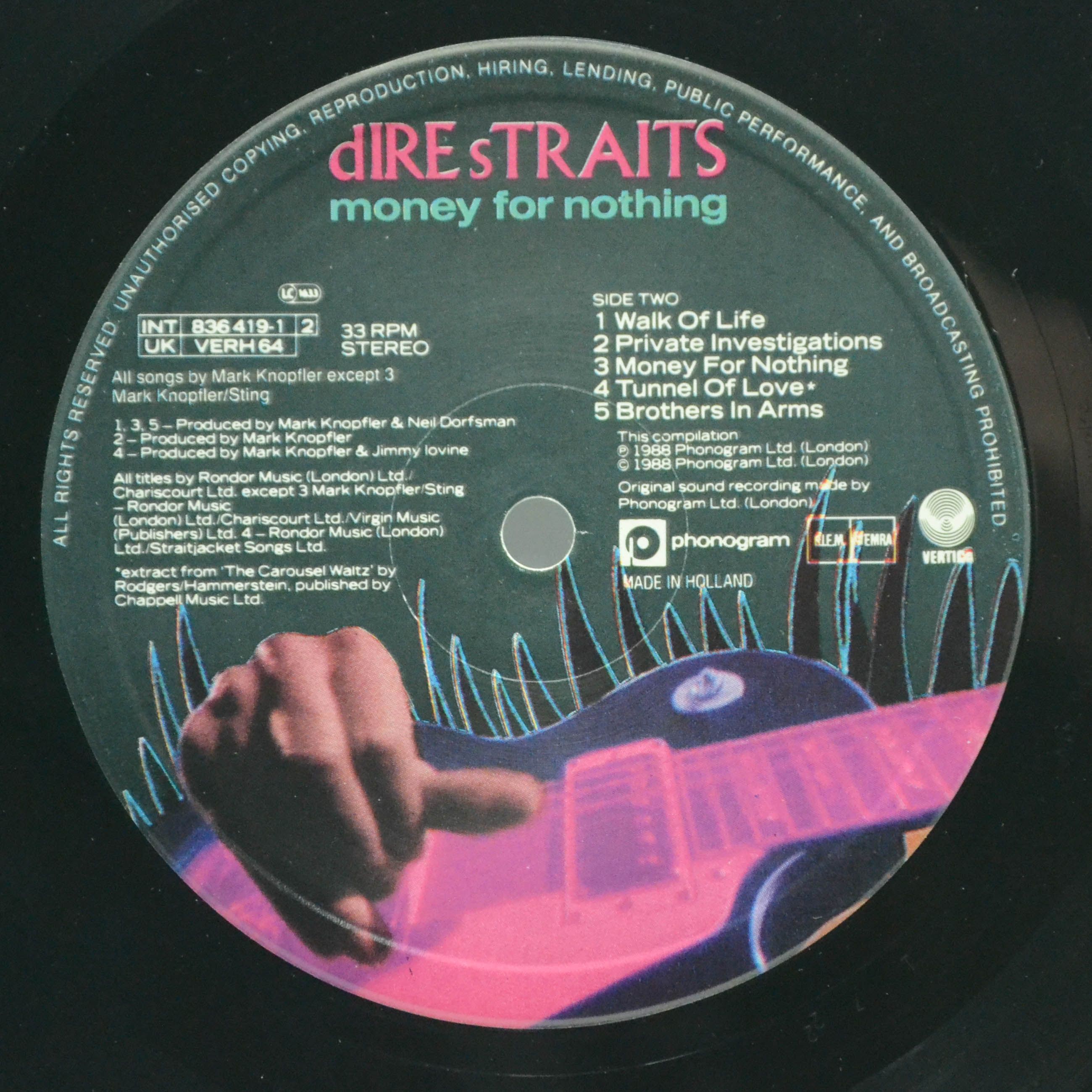 Dire Straits — Money For Nothing, 1988