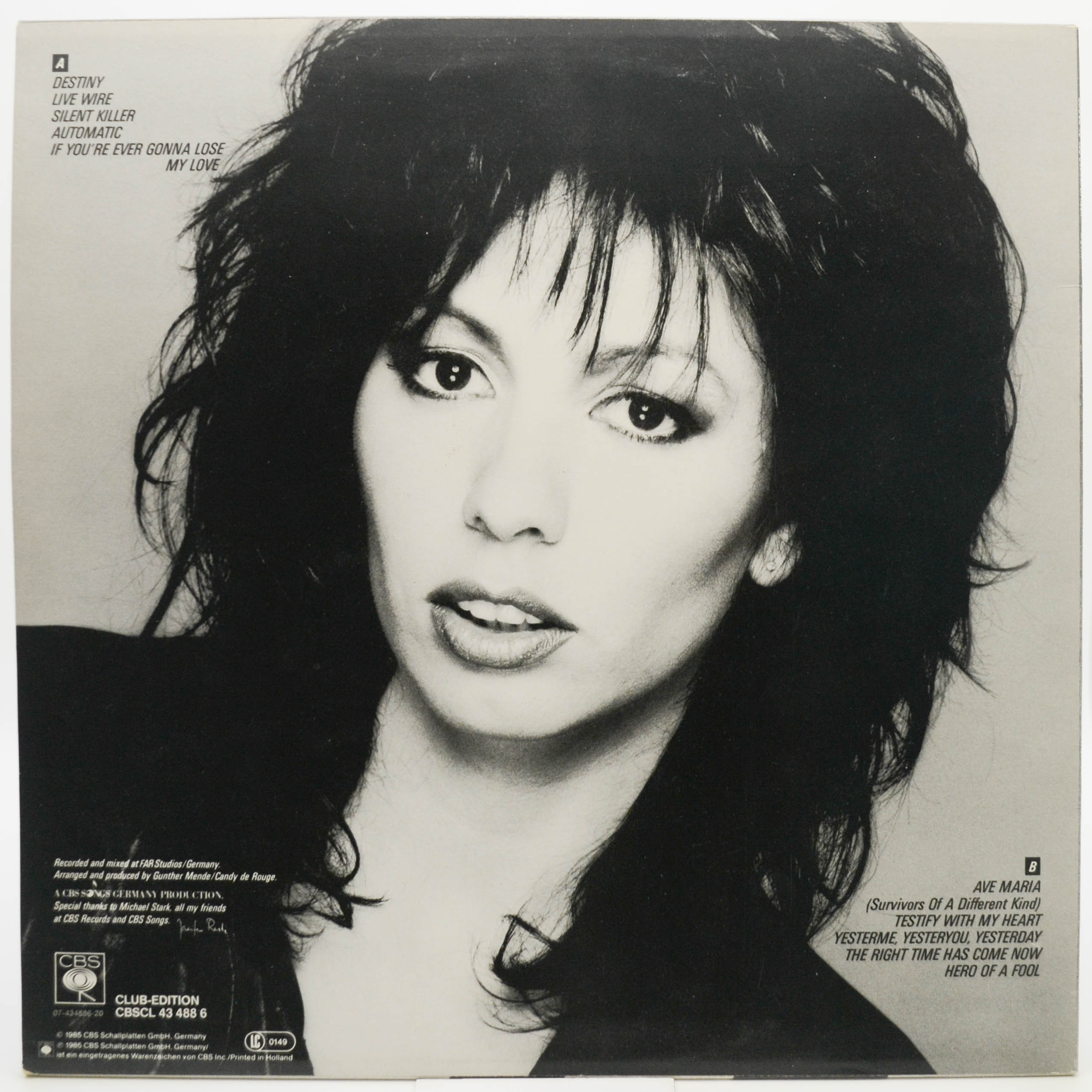 Jennifer Rush — Movin', 1985