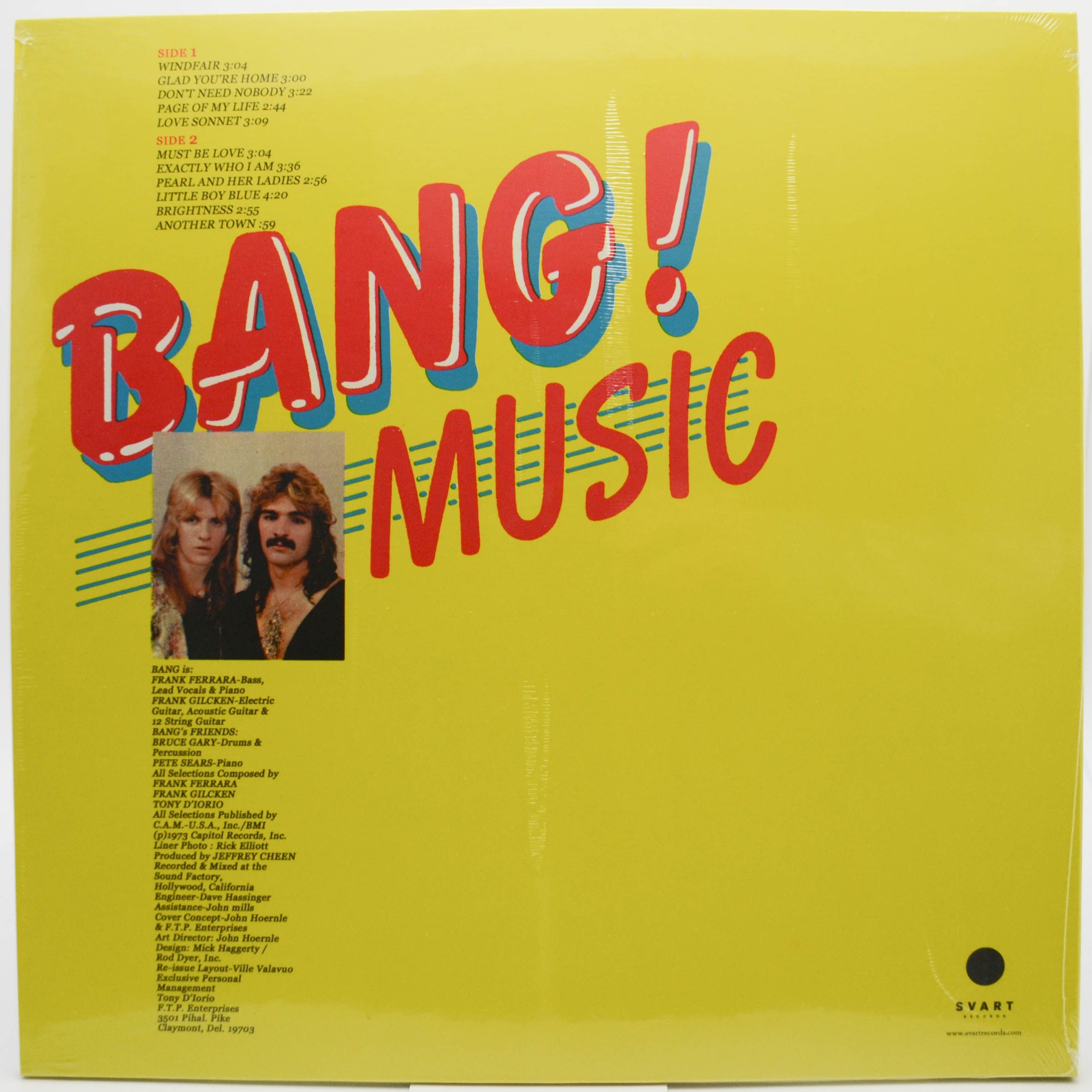 Виниловая пластинка Bang — Music (LP+7"), 1973