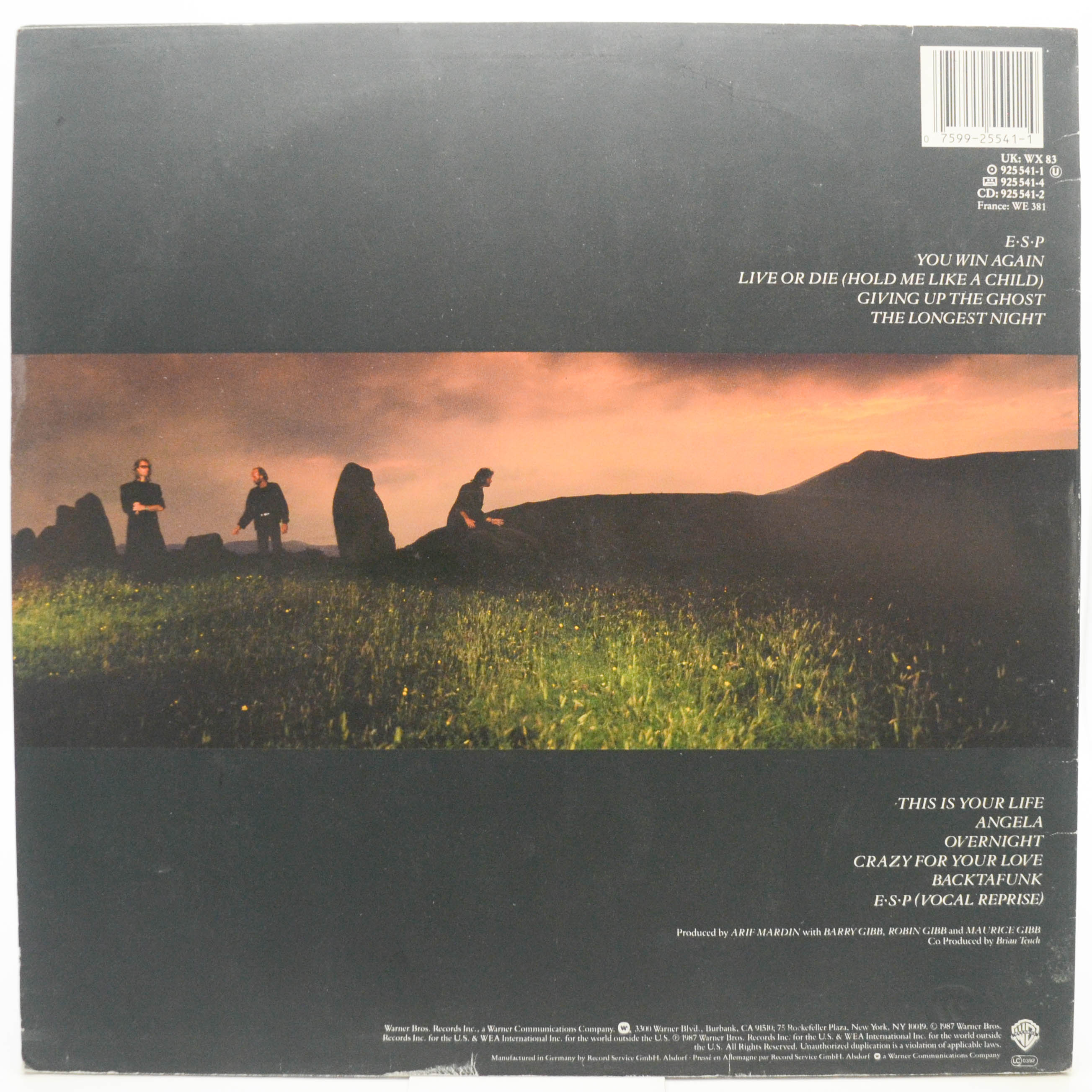 Bee Gees — E·S·P, 1987