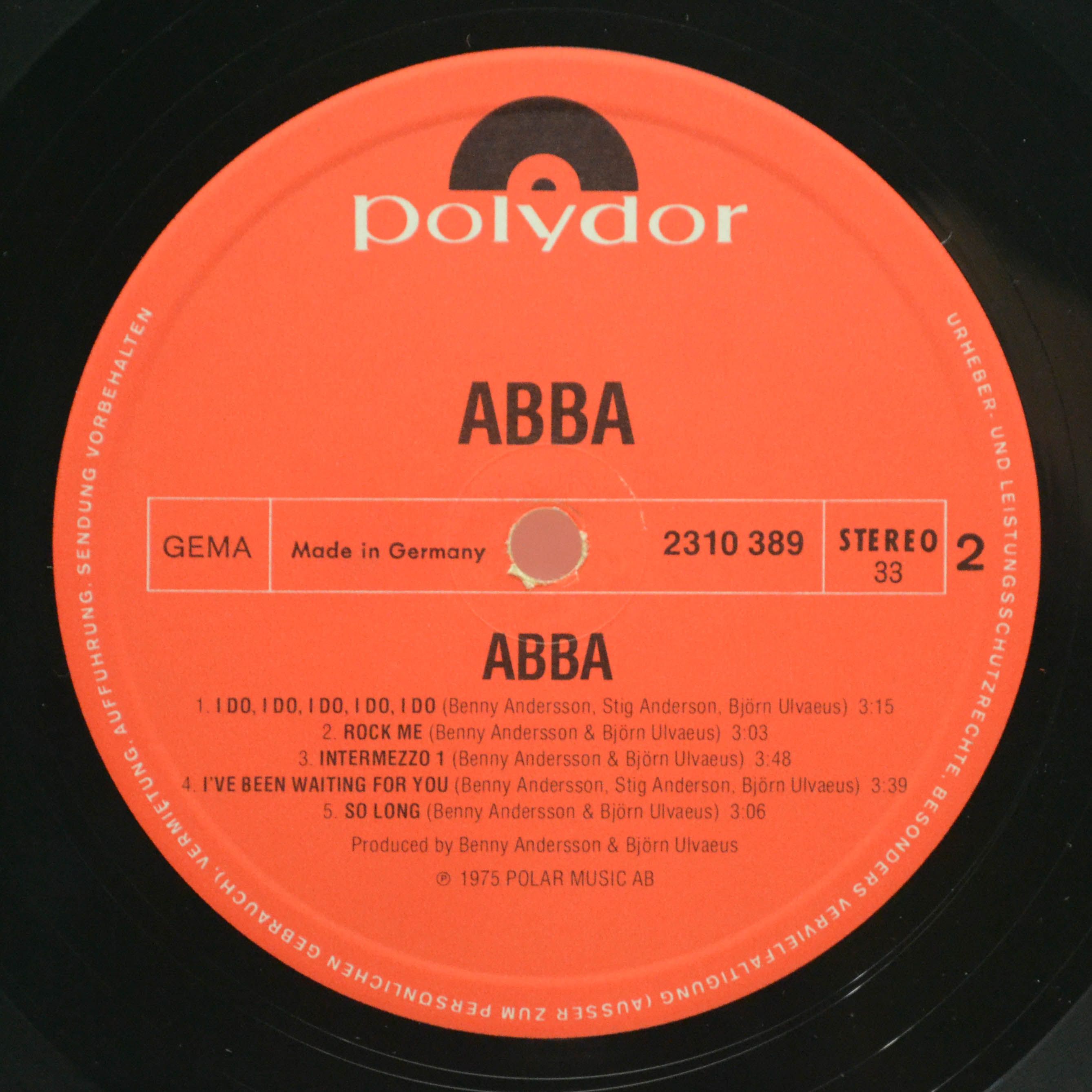 ABBA — ABBA, 1975