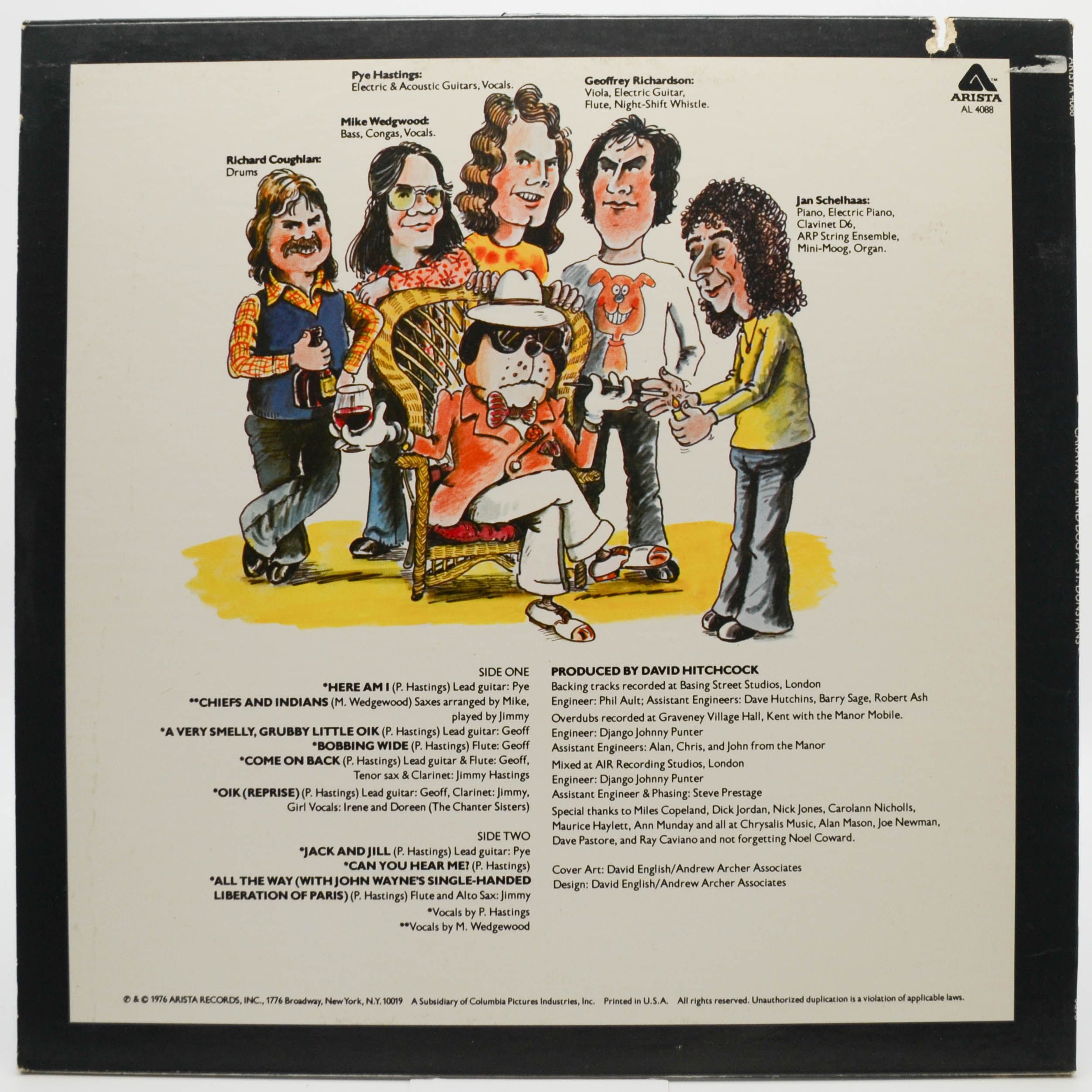 Виниловая пластинка Caravan — Blind Dog At St. Dunstans (USA), 1976